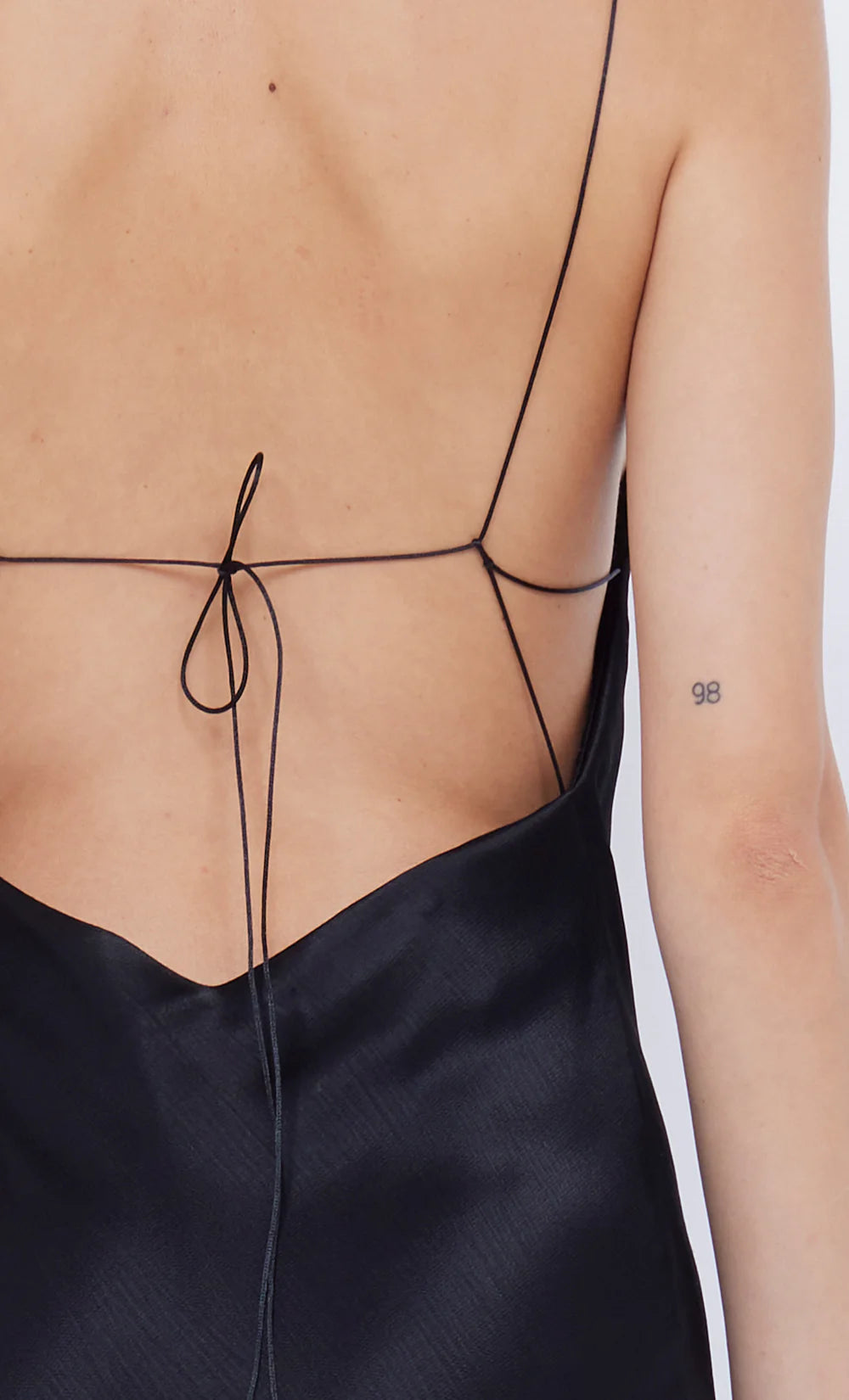 Robe longue à col bénitier Bec + Bridge Ayala