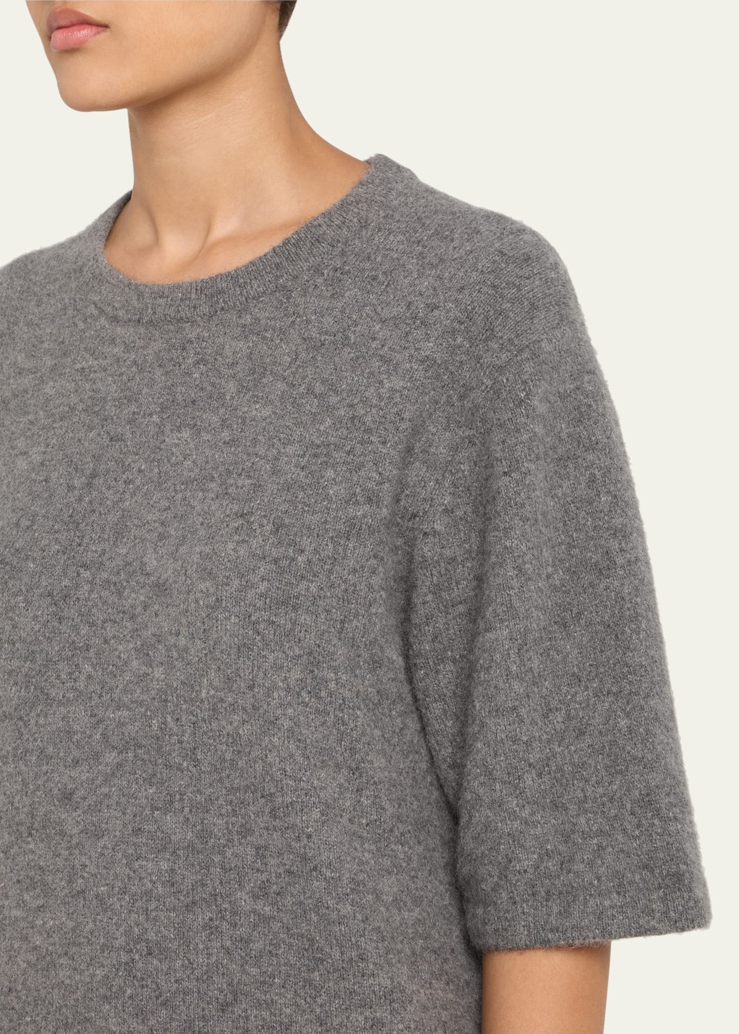 Loulou de Saison Raven Short Sleeve Sweater