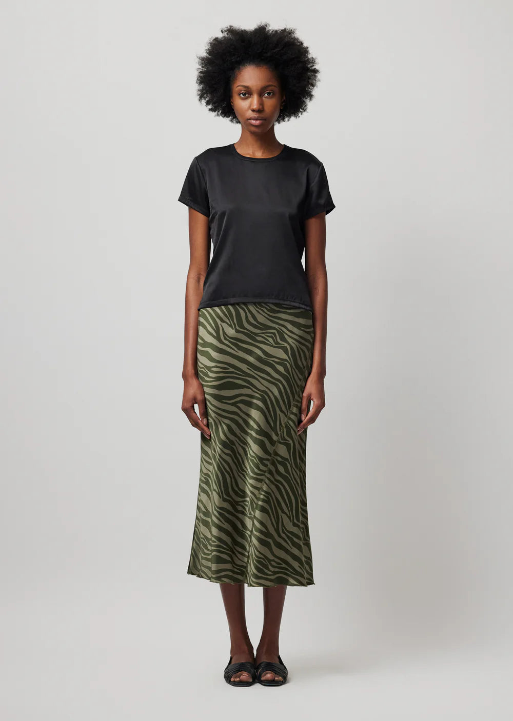 ATM Silk Blend Crewneck Tee