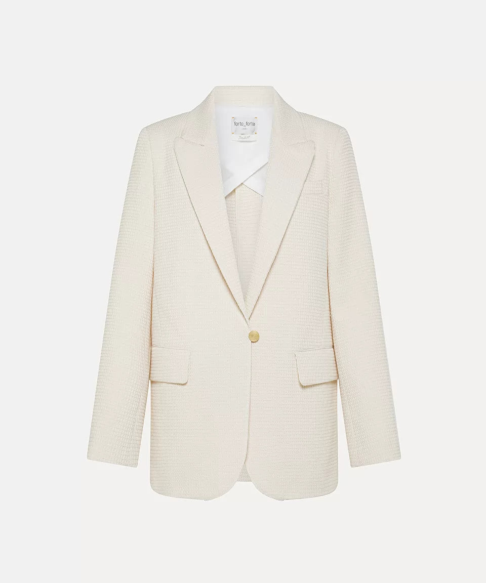 Forte Forte Chic Waffle Cotton Jacket