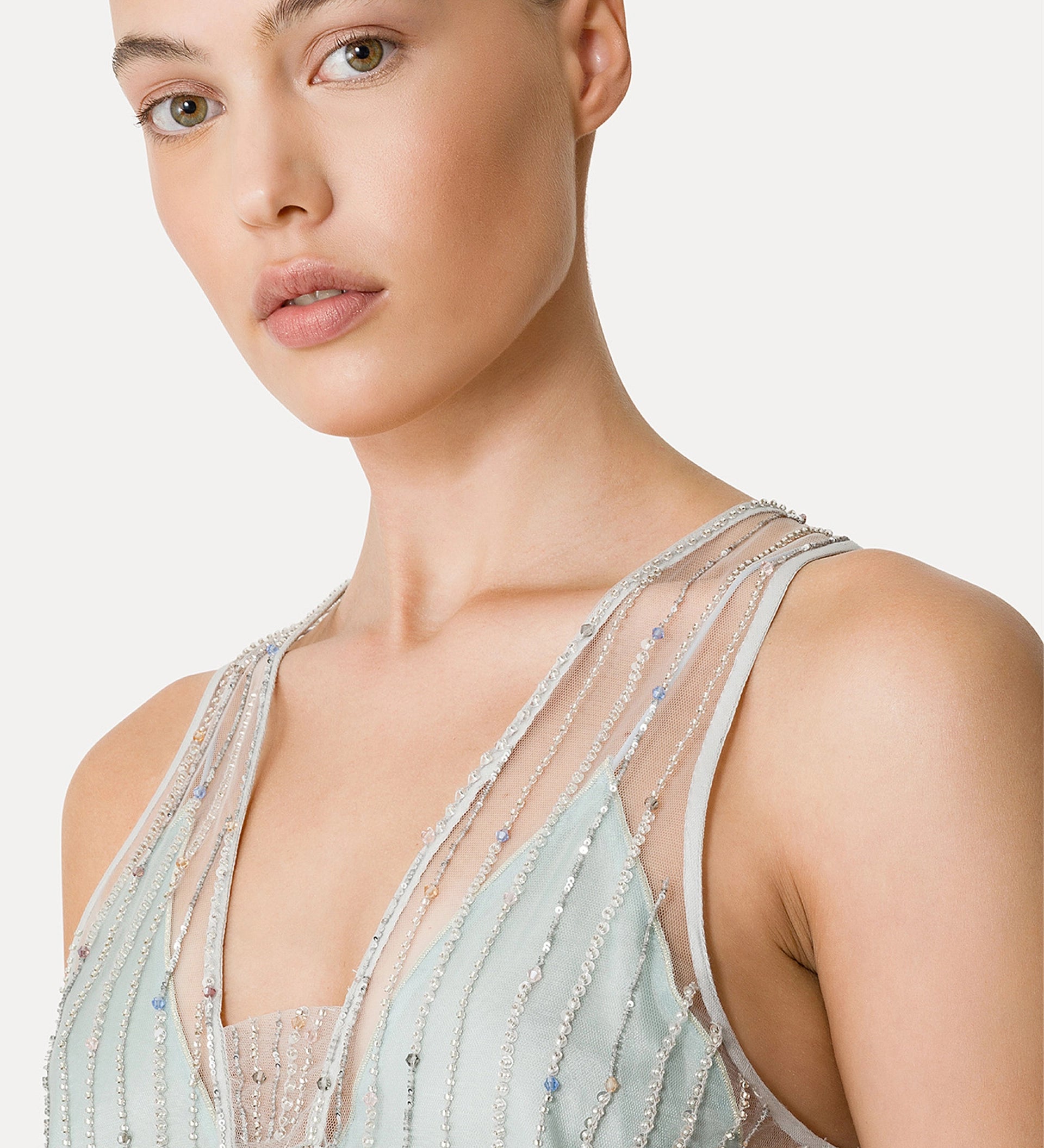 Forte Forte Firefly Embroidery Tulle Top