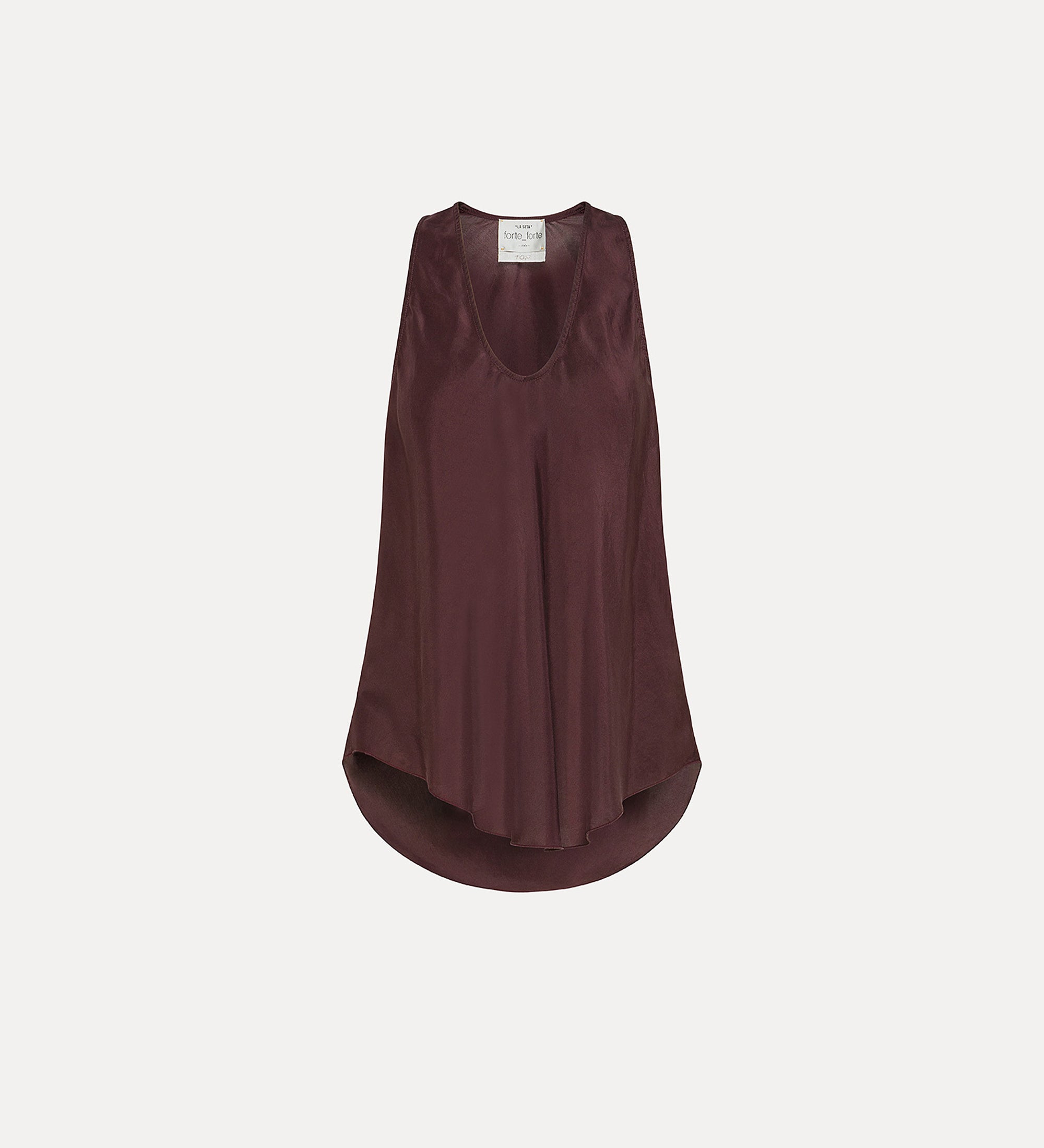 Forte Forte Habotai Silk Essential Top