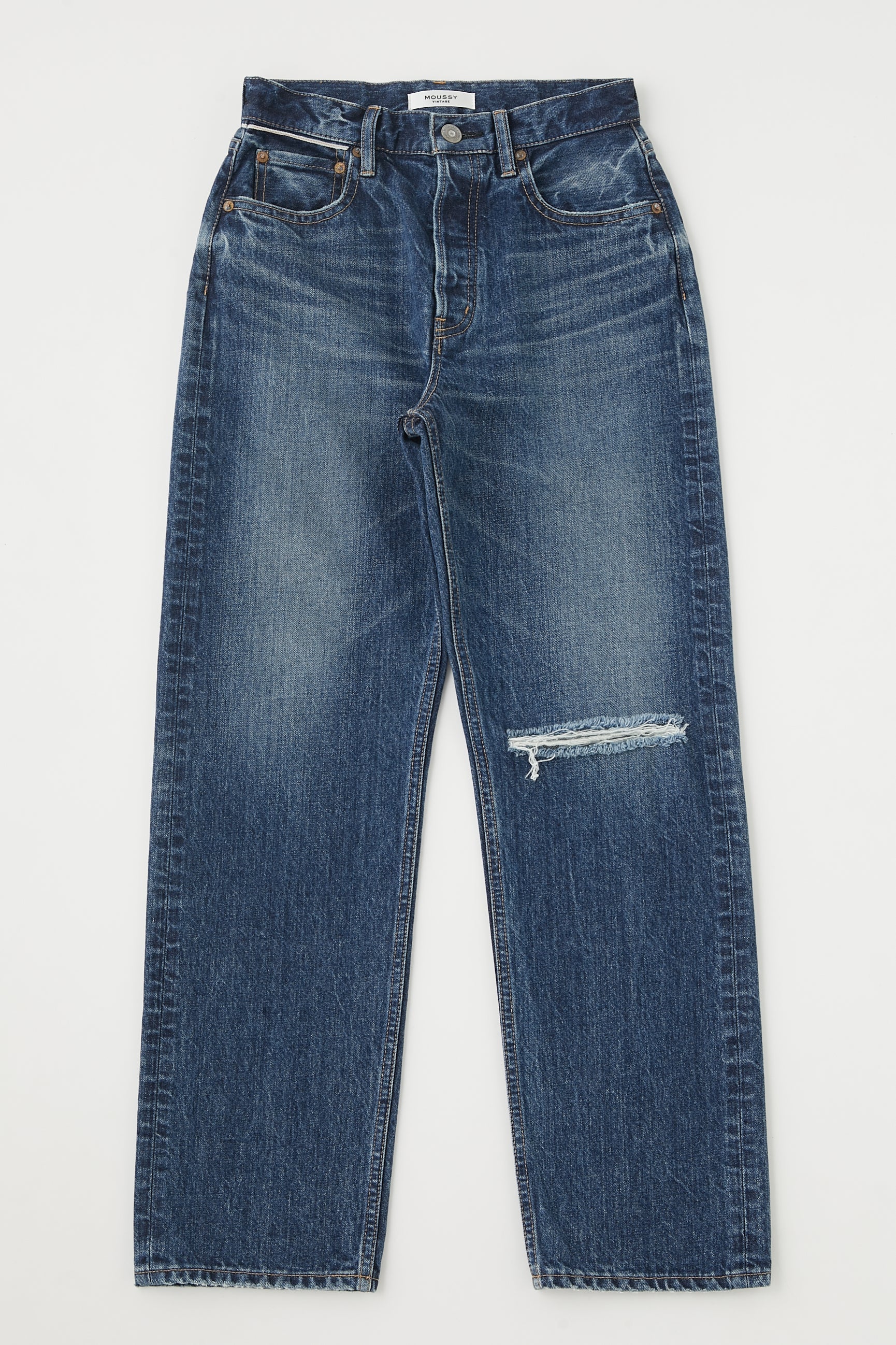 Moussy Vintage Widtsoe Wide Straight Jeans