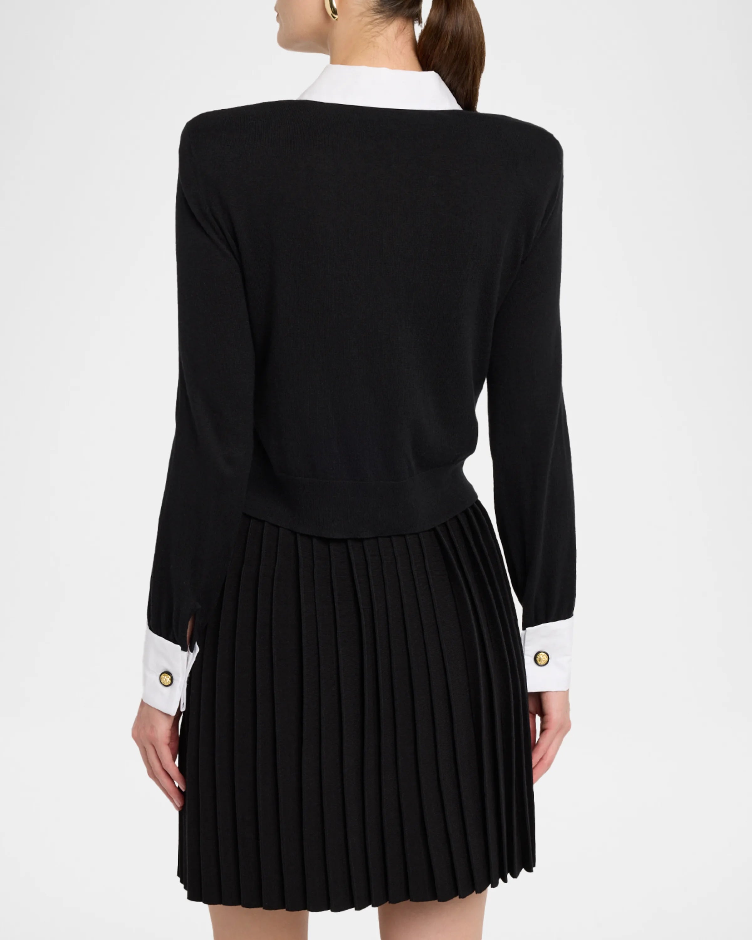 L’AGENCE April Poplin Collar Pullover