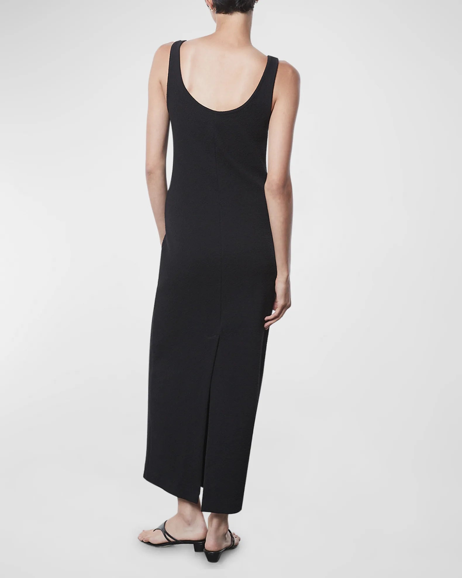 Enza Costa Textured Jacquard Tank Dress