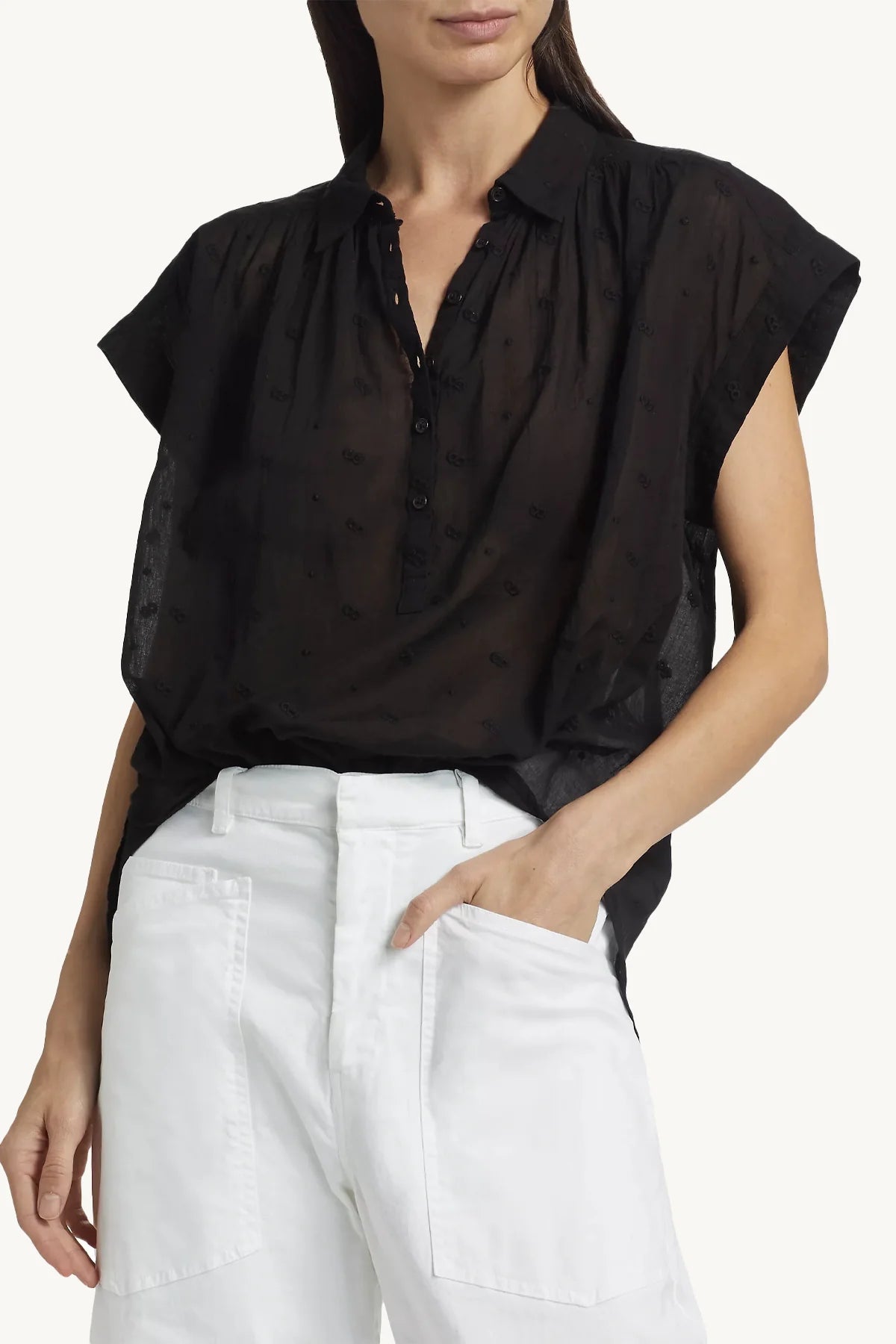 Nili Lotan Normandy Blouse