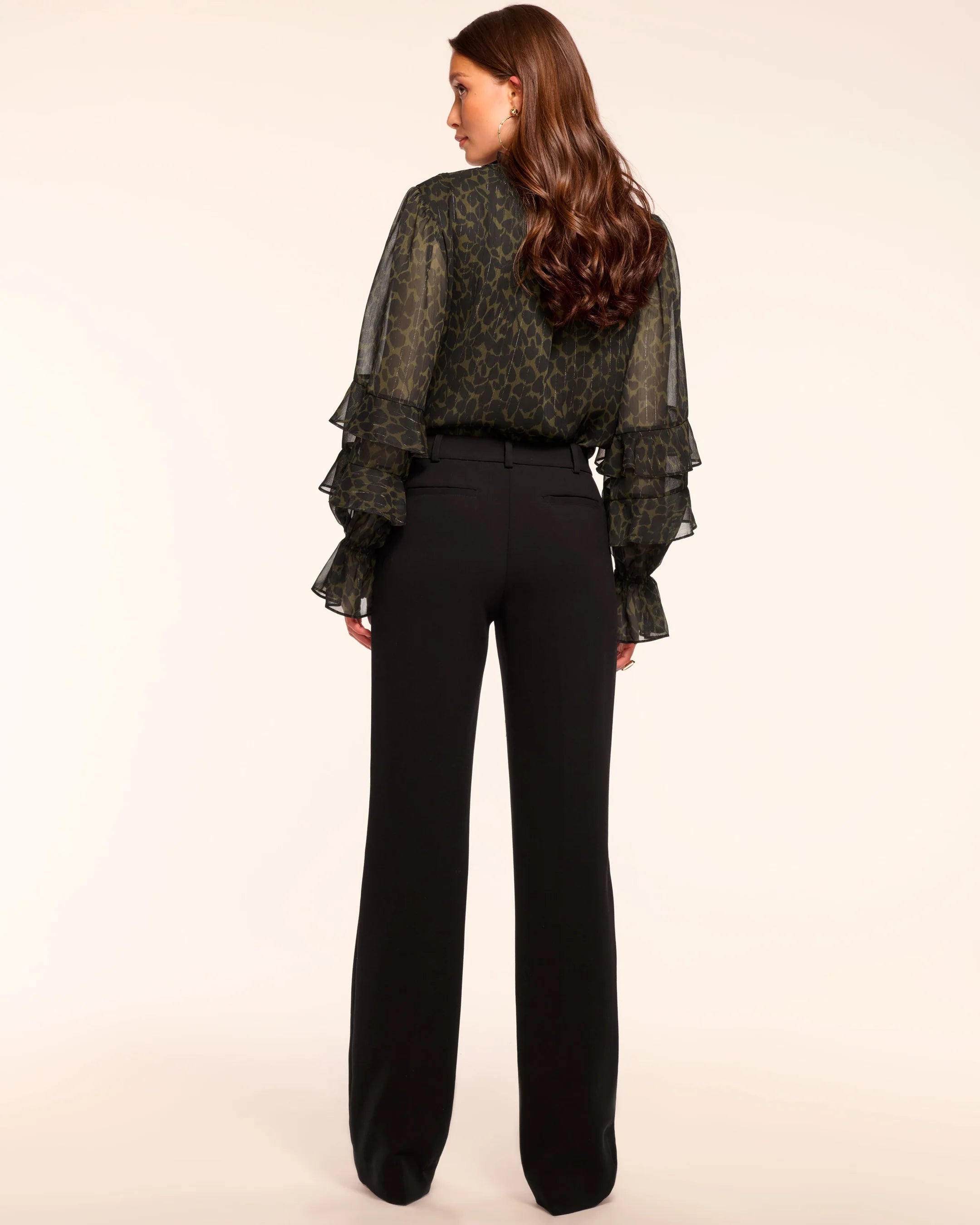 Ramy Brook Doug Straight-Leg Tailored Pant