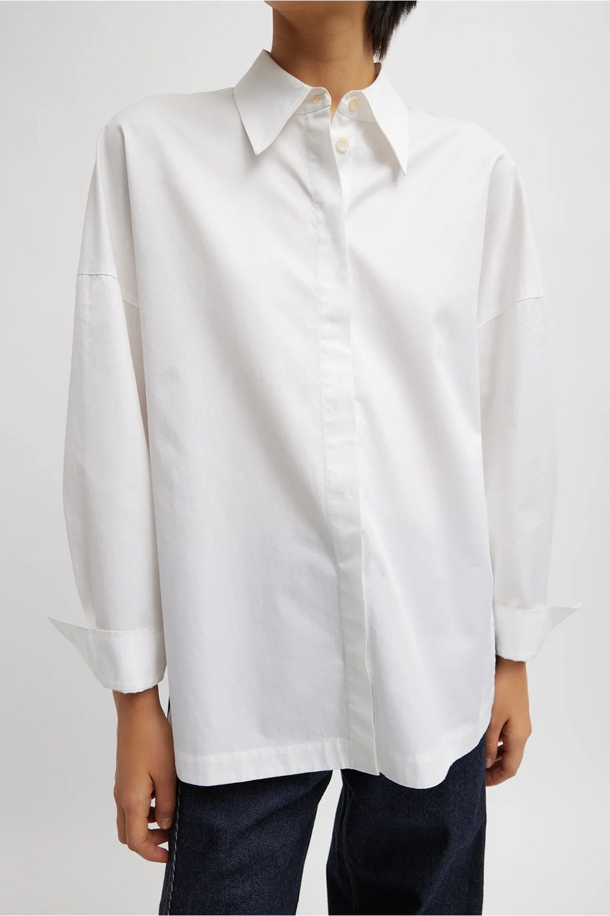 Tibi Shirting Gabe Oversized Shirt