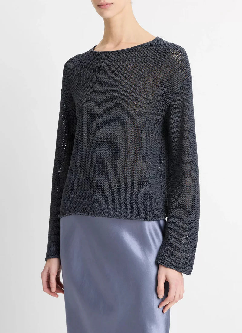 Vince Coated Cotton Pullover