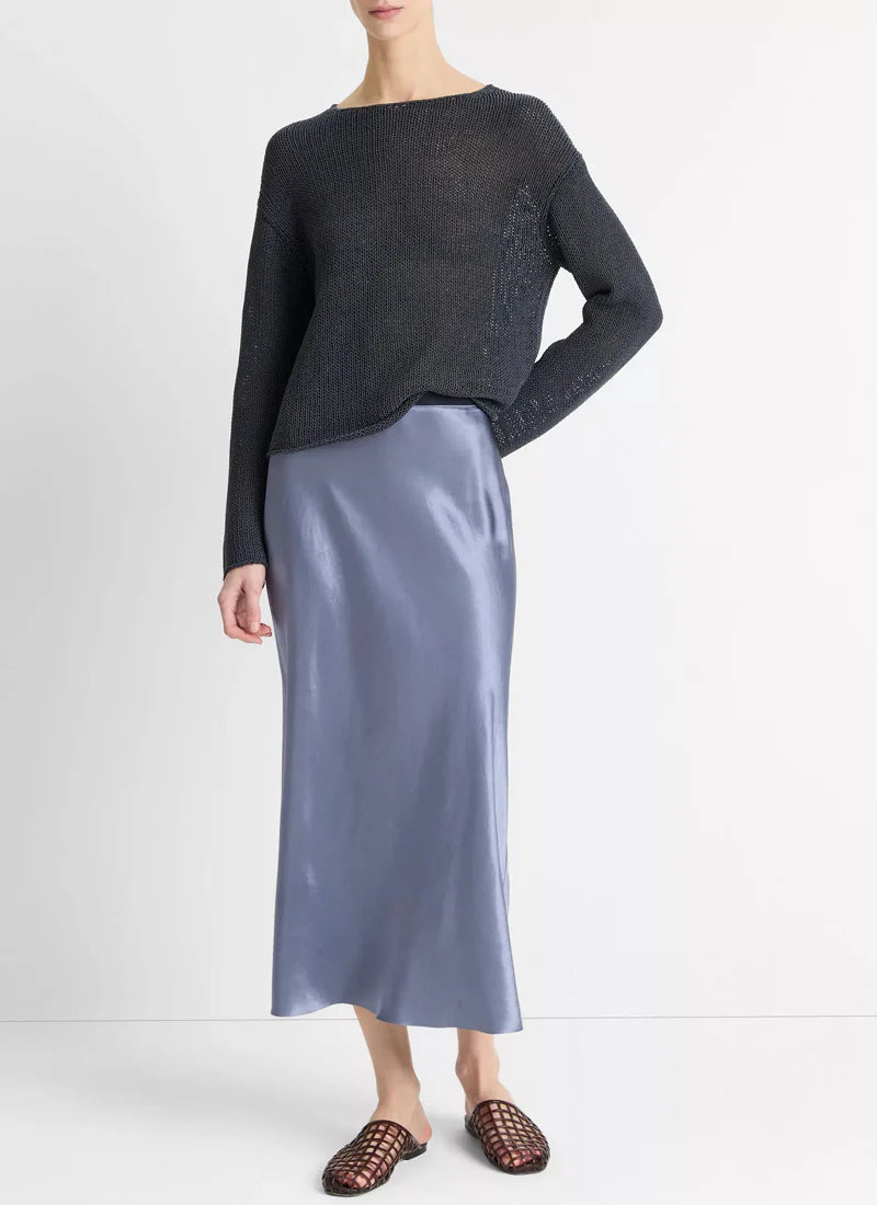 Vince Coated Cotton Pullover