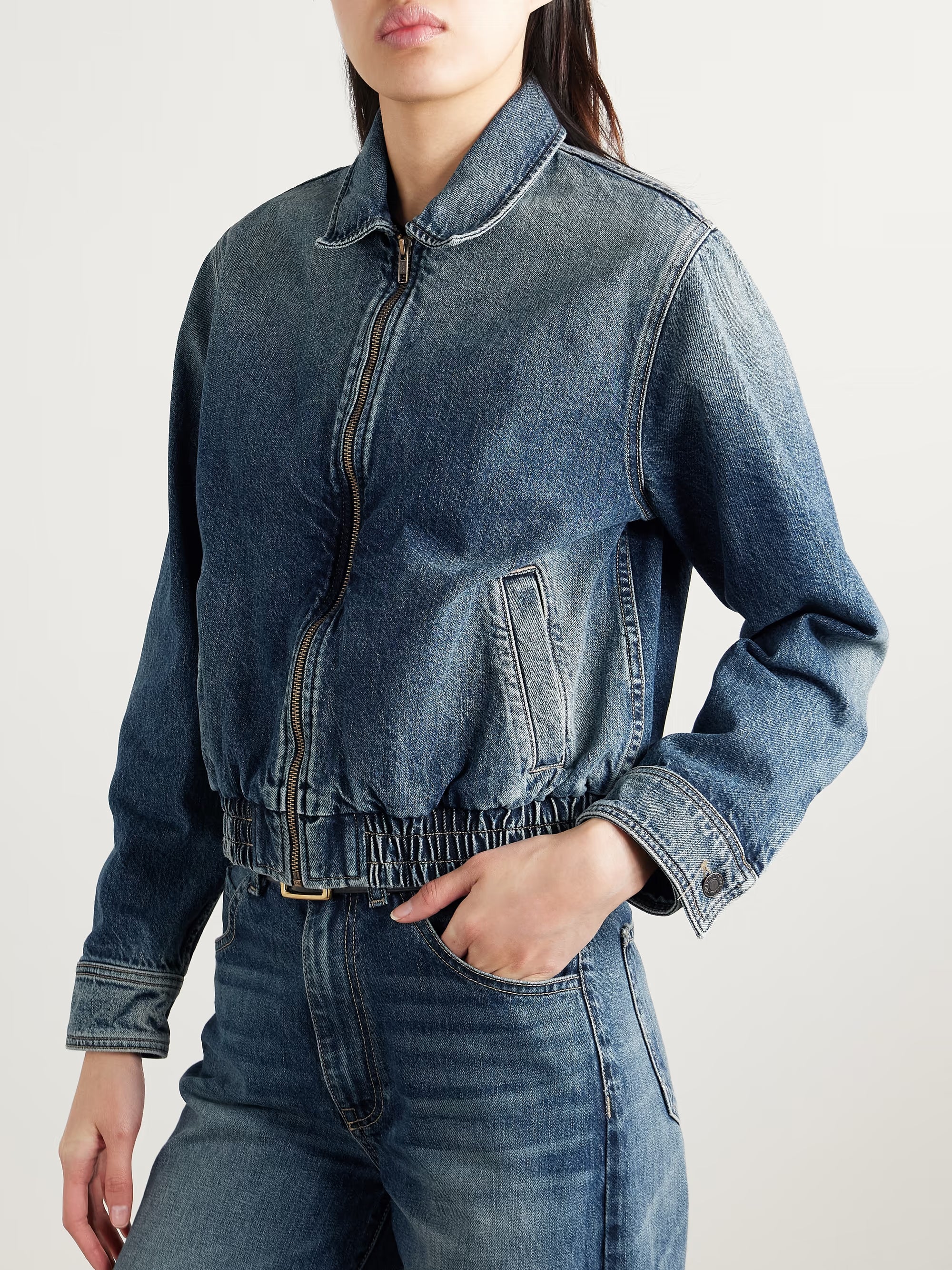 Nili Lotan Najac Denim Jacket