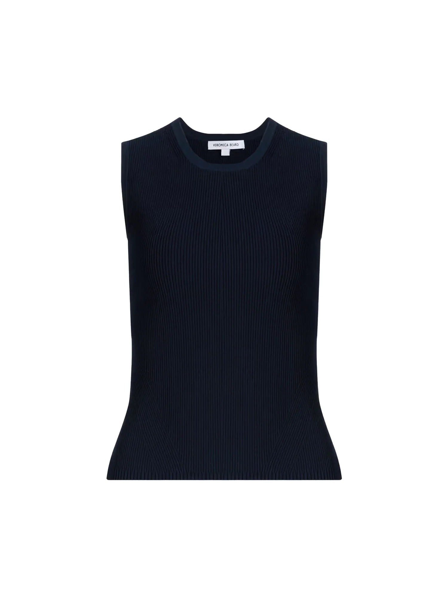 Veronica Beard Crewneck Sid Sleeveless Pullover