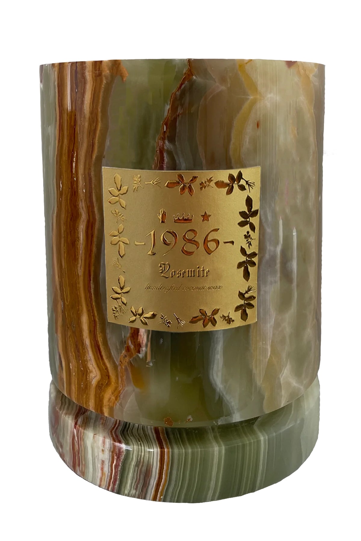 Vela Yosemite de ónix verde de 1986