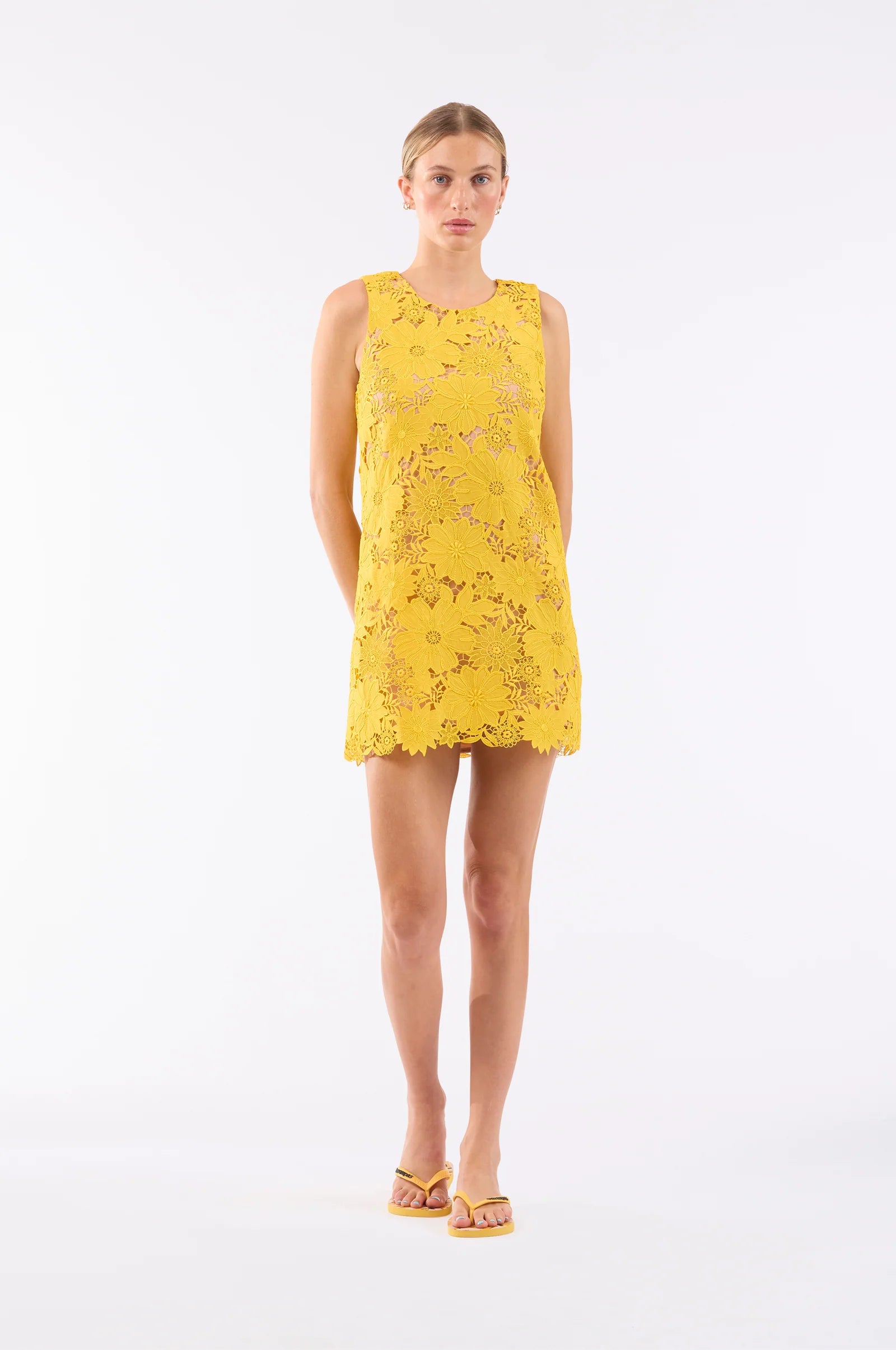 Le Superbe Sunflowers Shifter Dress