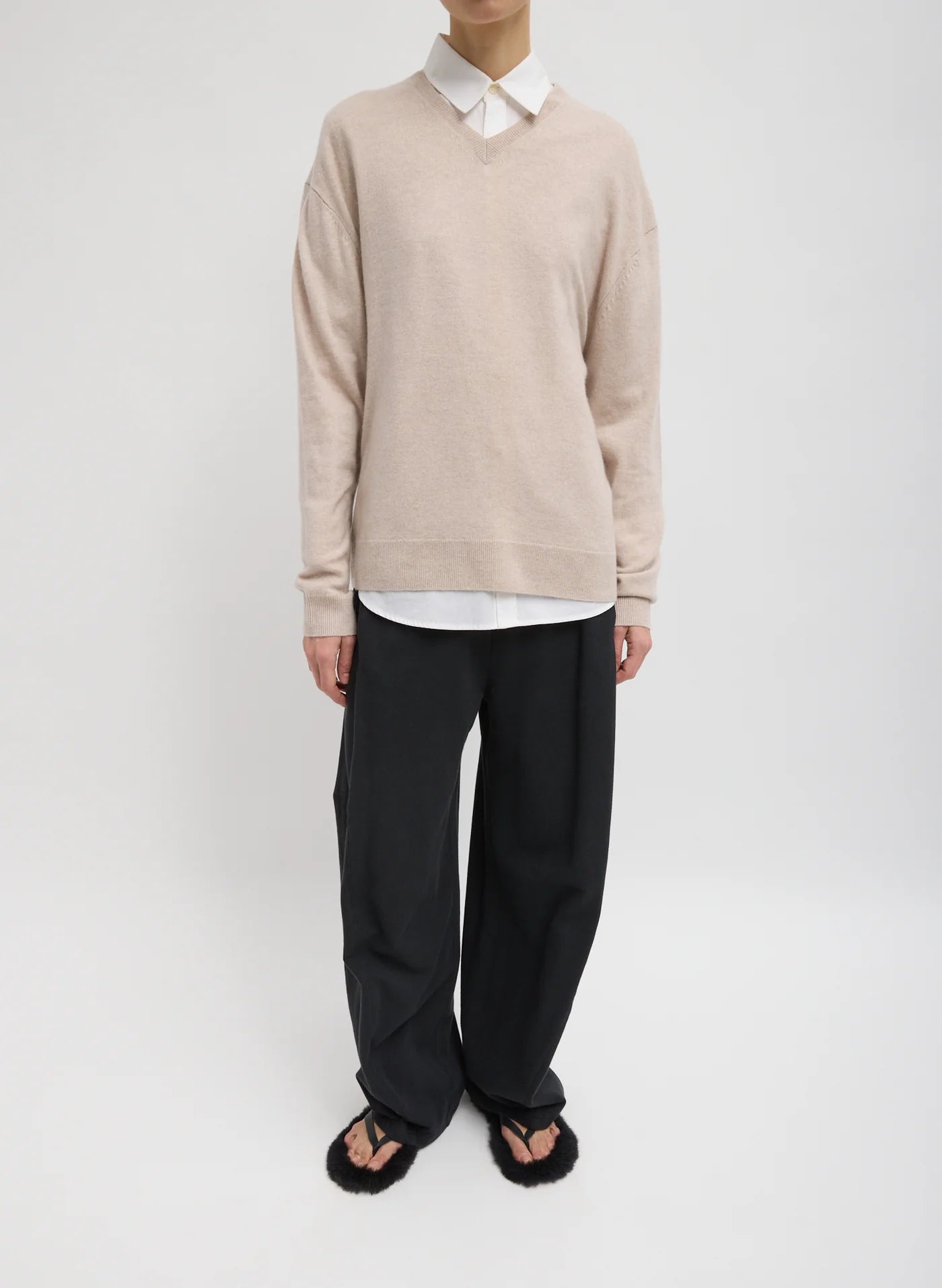 Pantalon Winslow en molleton léger Tibi