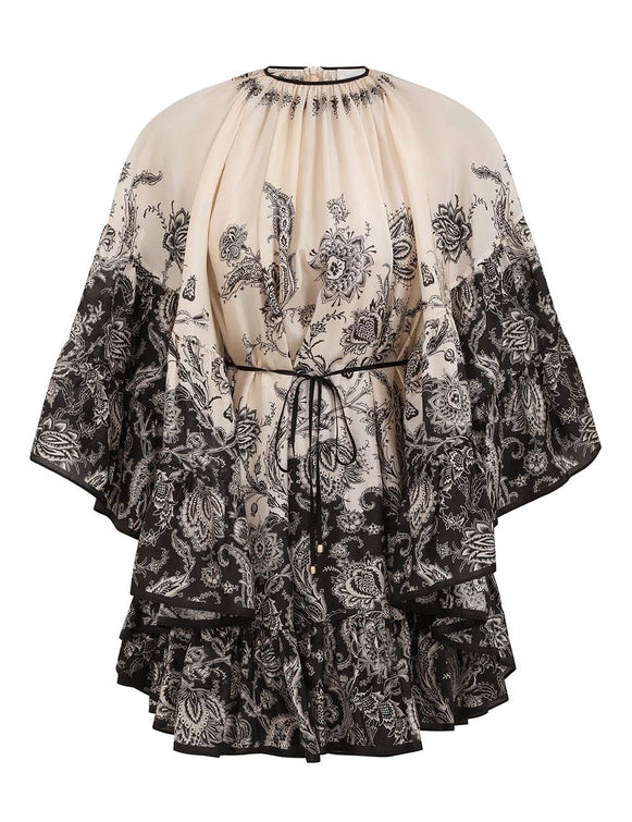 Zimmermann Rhiannon Lantern Mini Dress