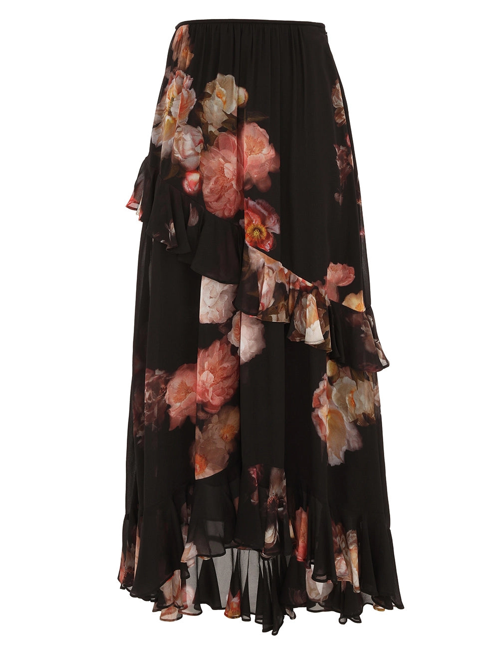 Zimmermann Hypnotic Asymmetric Midi Skirt