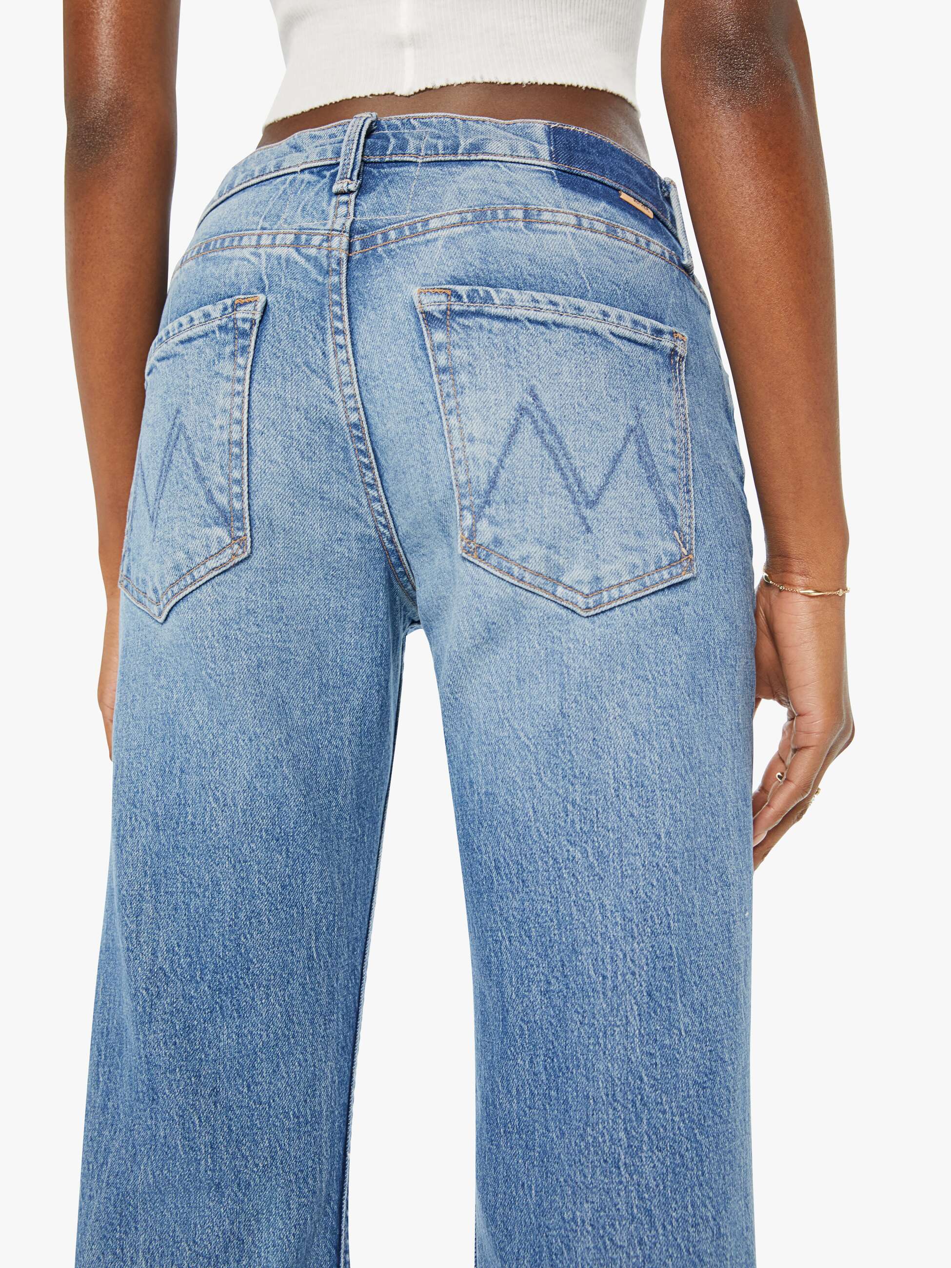 Mother The Bookie Heel Jeans