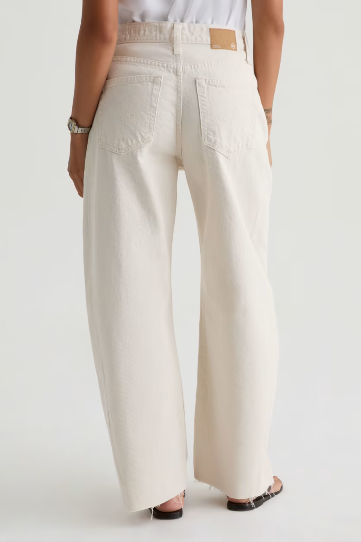AG Jeans Hattie Crop Jean - Opal Stone