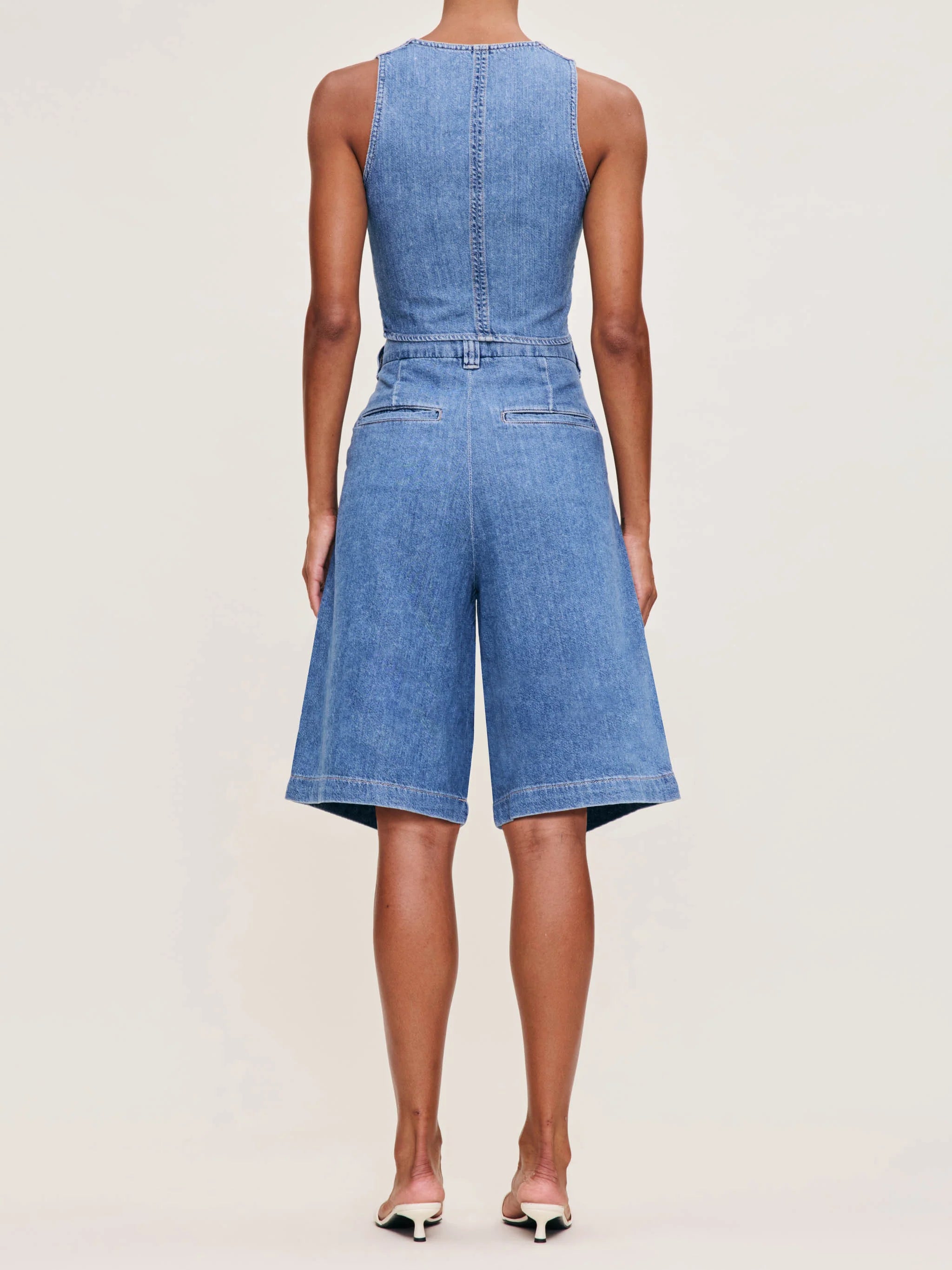 DL1961 Hepburn Wide Leg Short