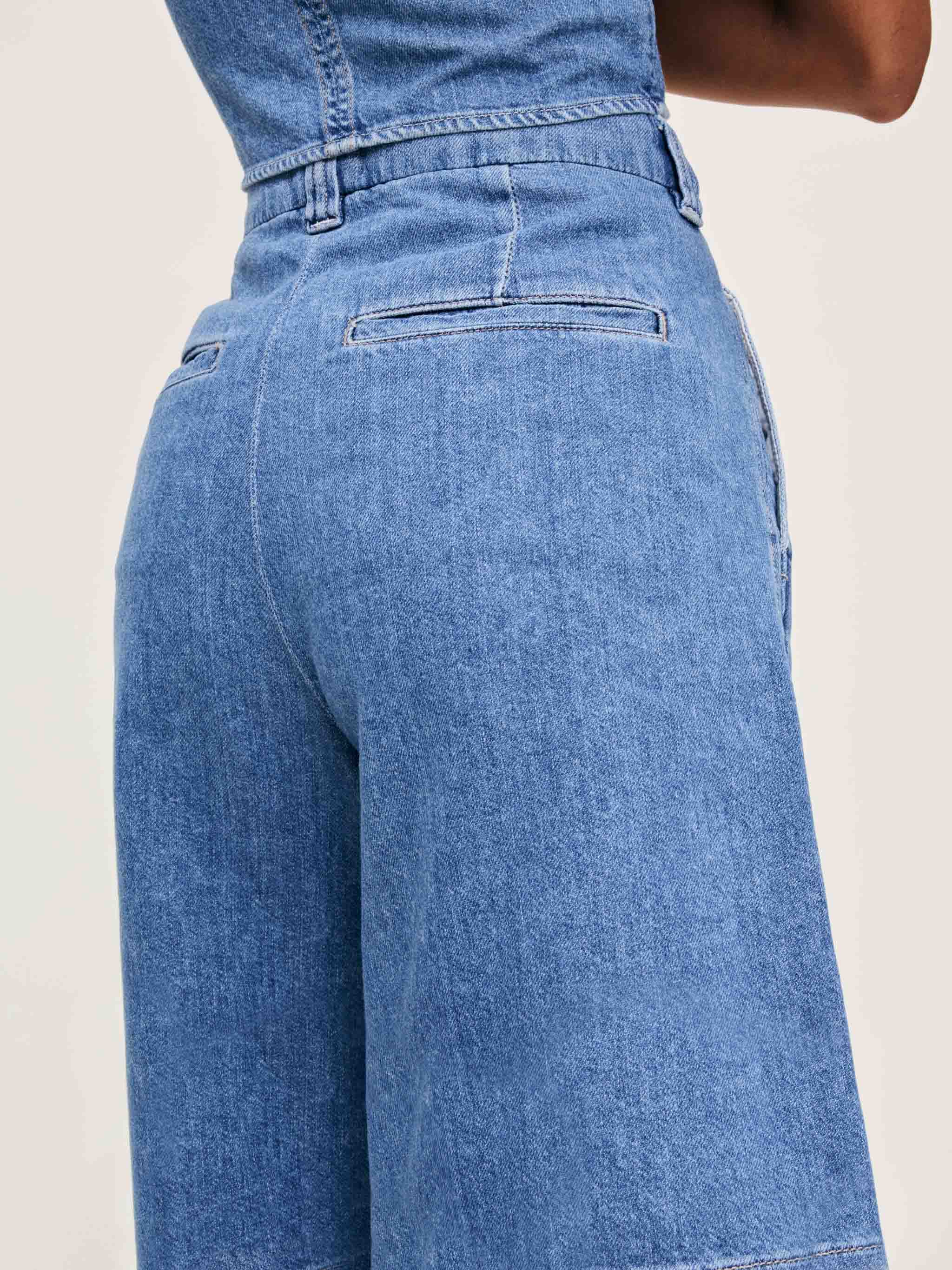 DL1961 Hepburn Wide Leg Short