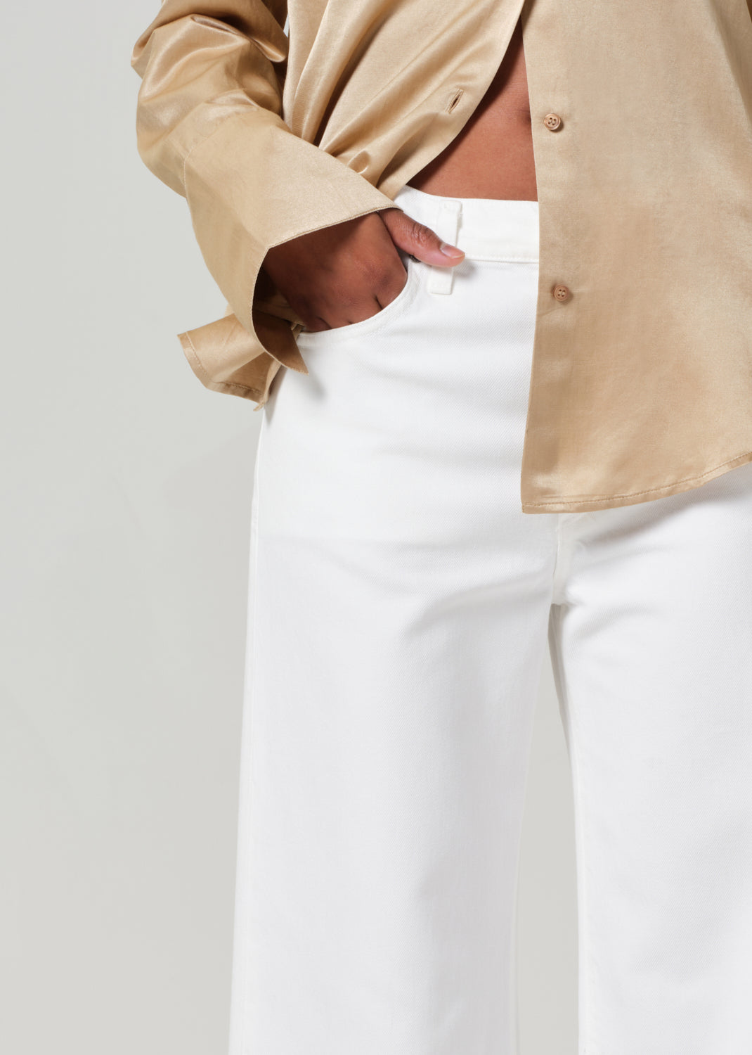 Citizens of Humanity Annina 33" High Rise Wide Jeans