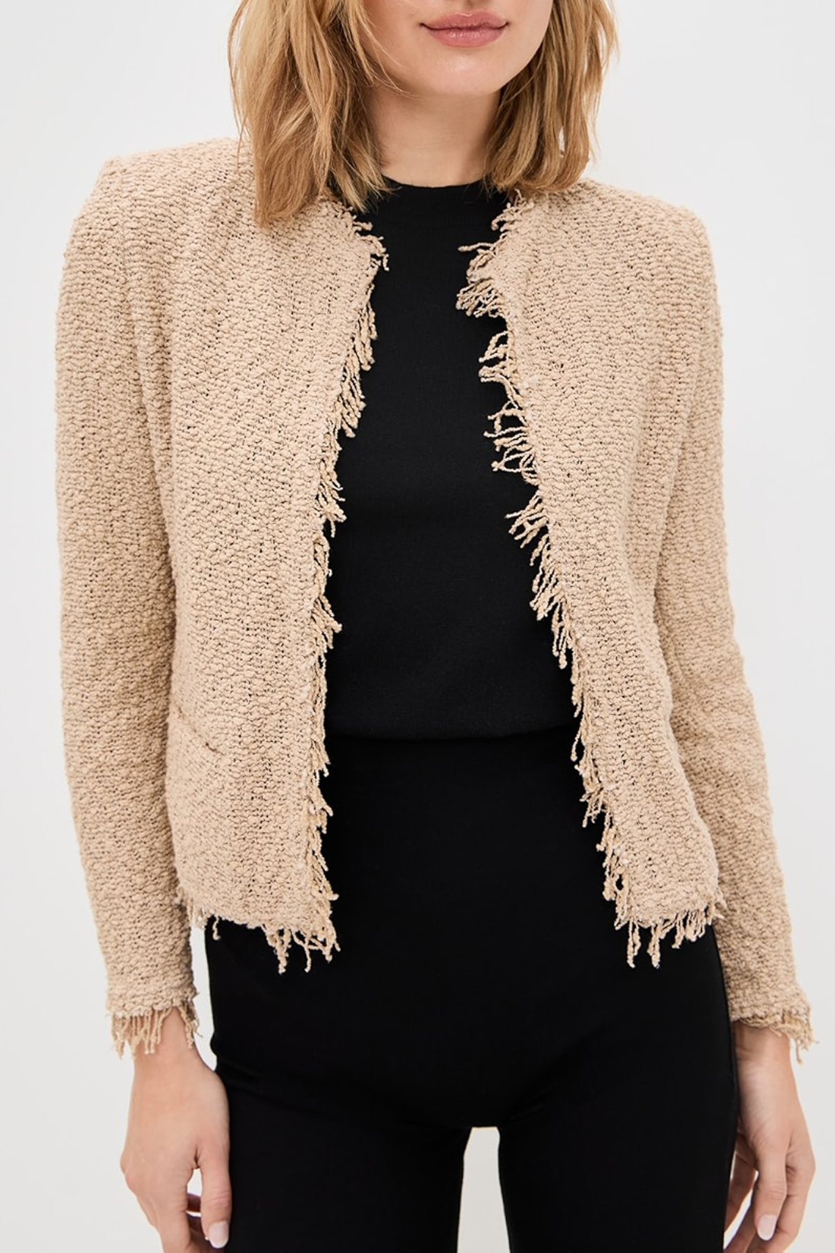 Iro Shavani Classic Fringed Jacket