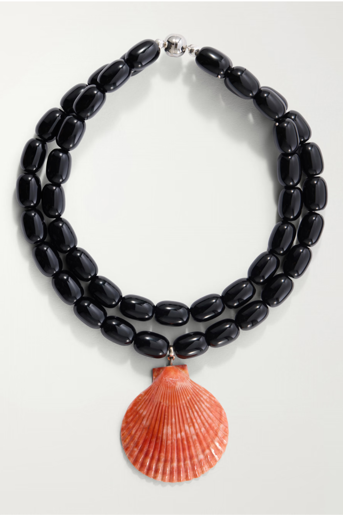Julietta Luma Necklace - Black/ Orange