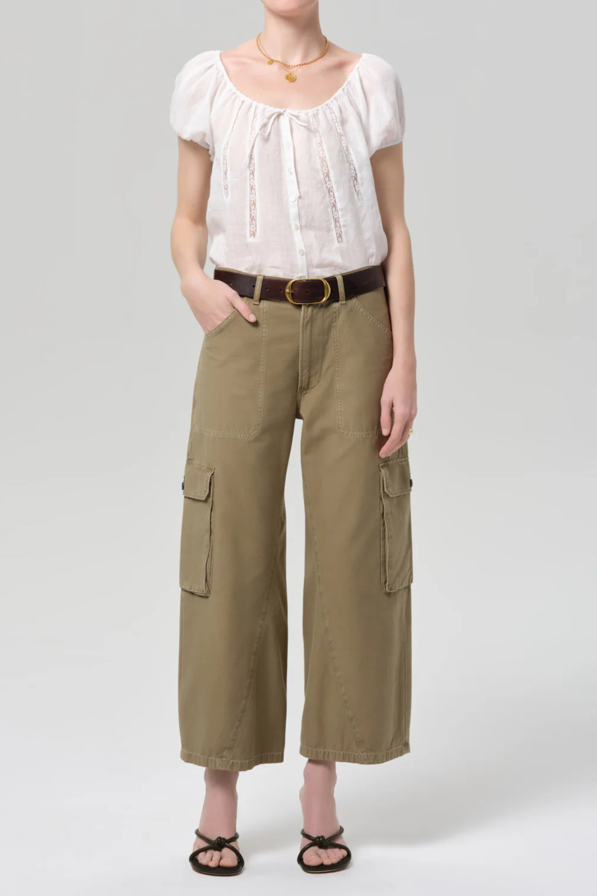 Citizens of Humanity Thassos Twisted Seam Utility Pant - Bezal