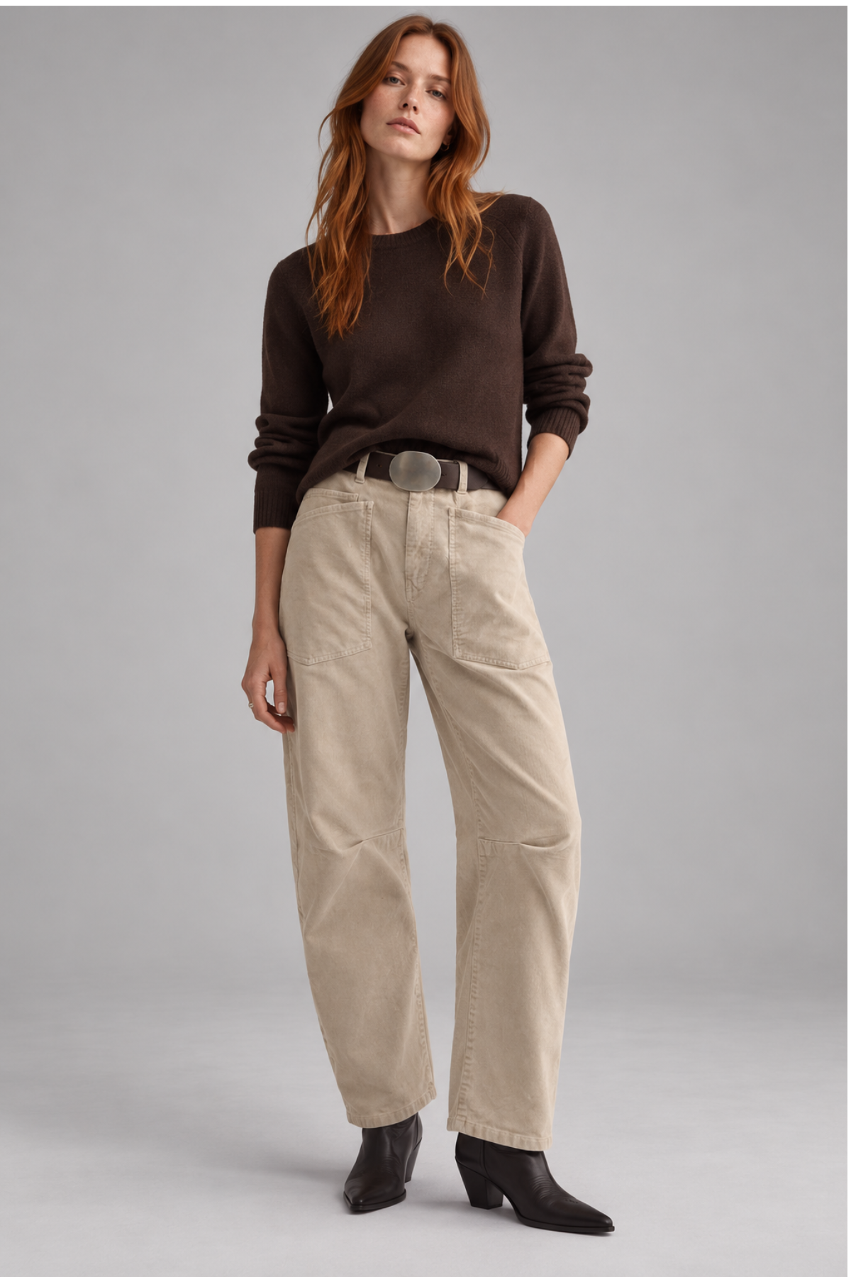 Nili Lotan Shon Pant - Travertine