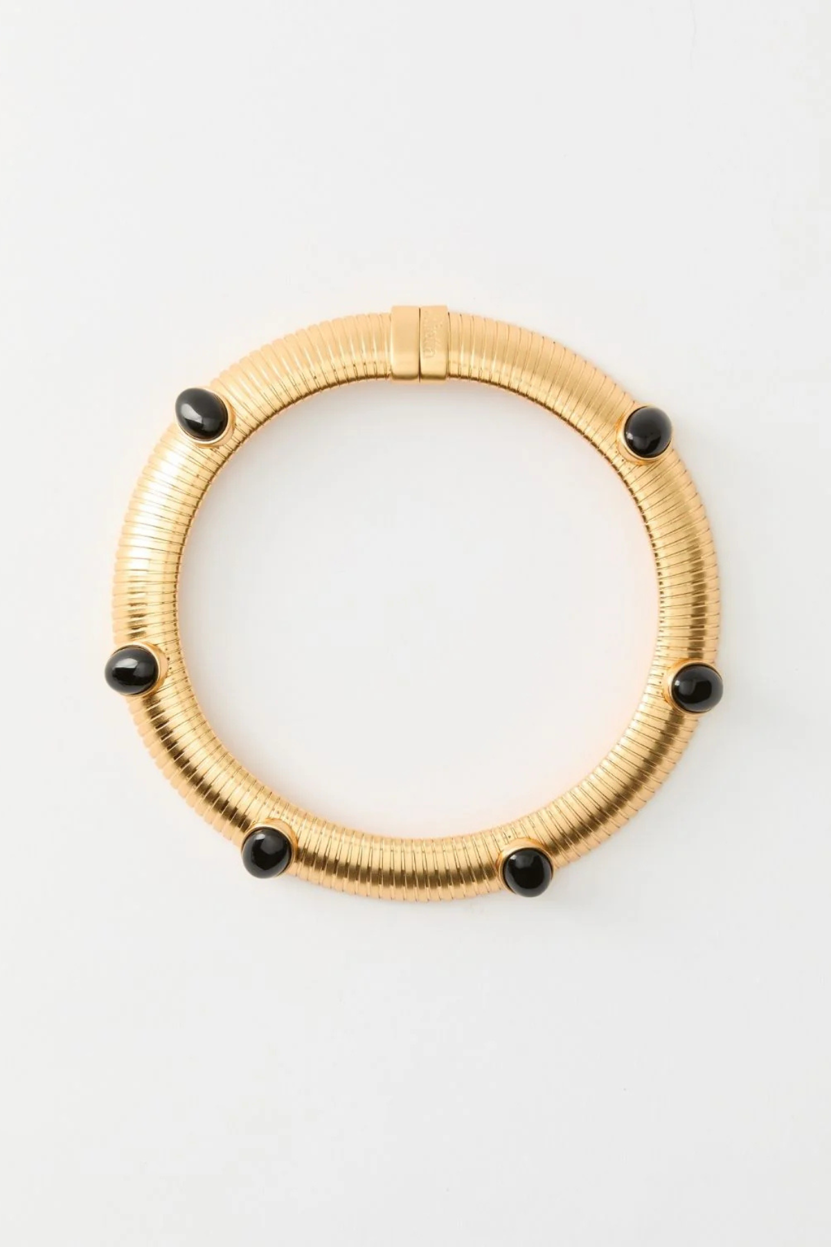 Julietta Celeste Necklace - Gold/ Black