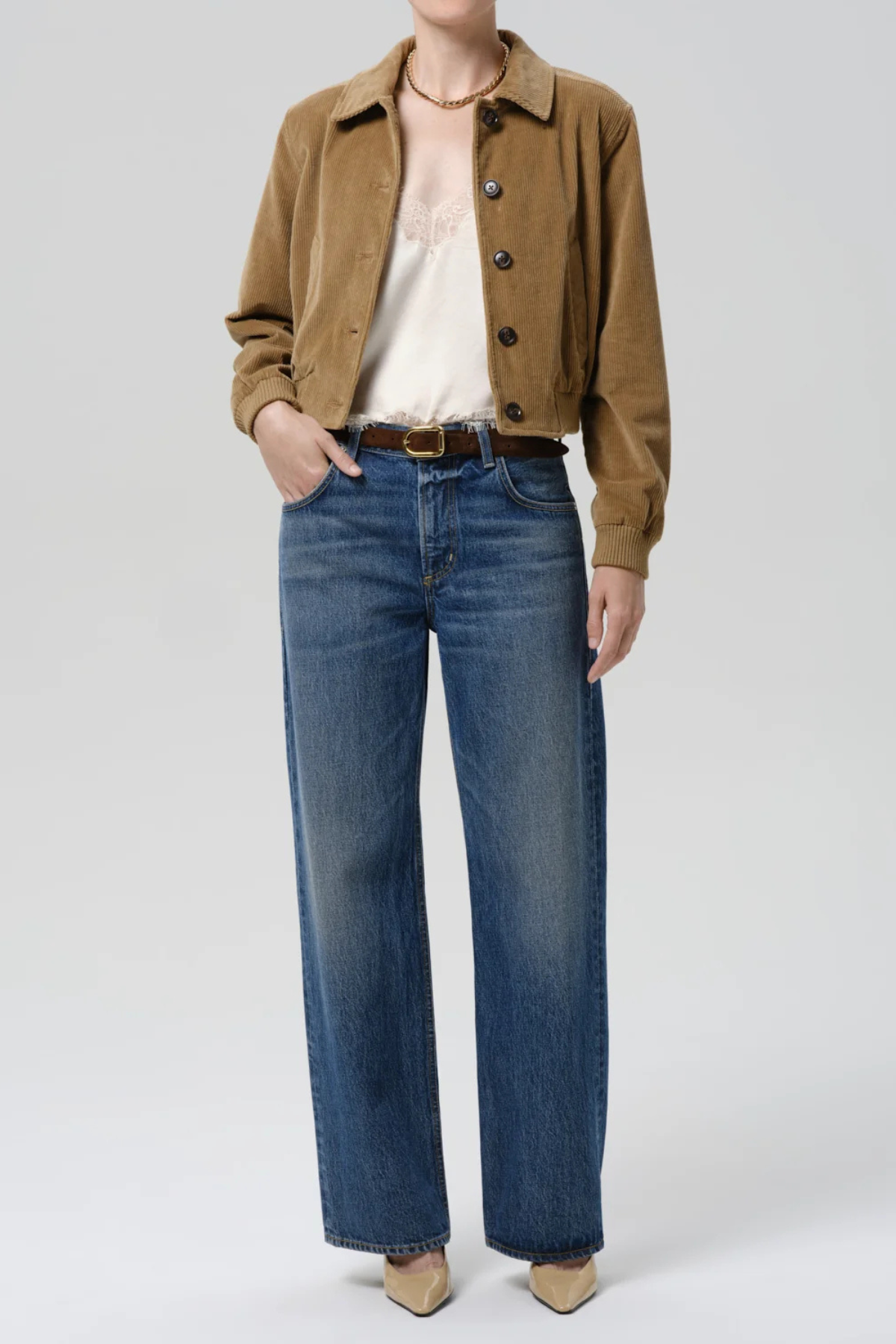 Citizens of Humanity Lindz Easy Straight Jeans - Twilight