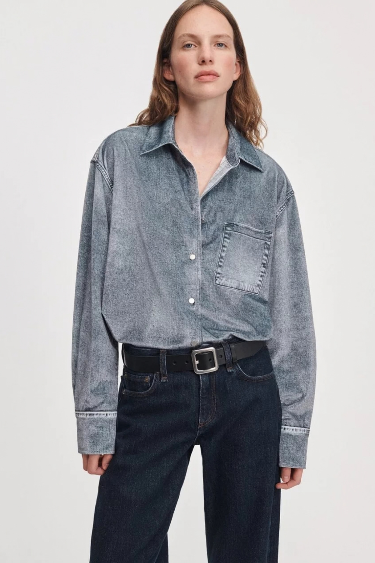Rag & Bone Miramar Velvet Connie Shirt - Wingate