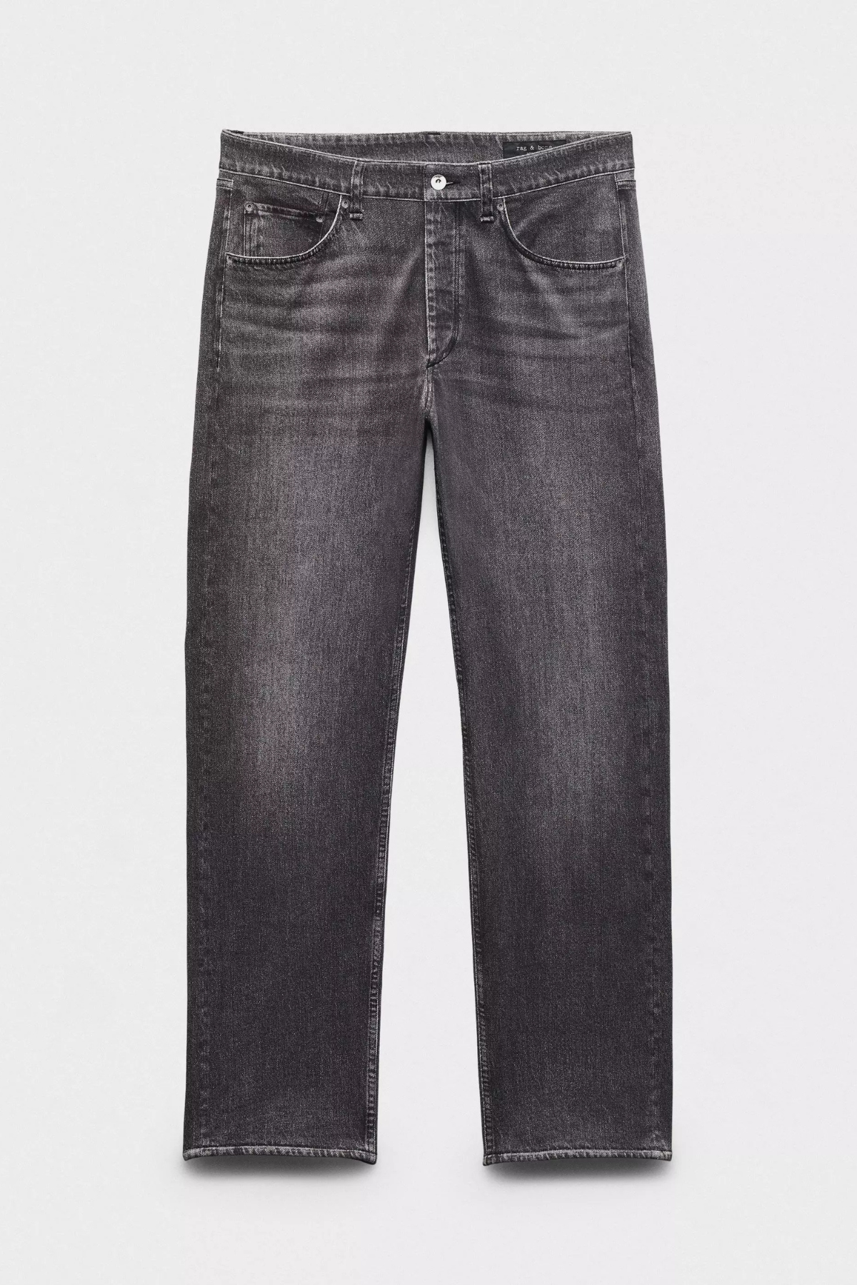 Rag & Bone Men's Fit 4 Miramar Straight Pants - Faded Black