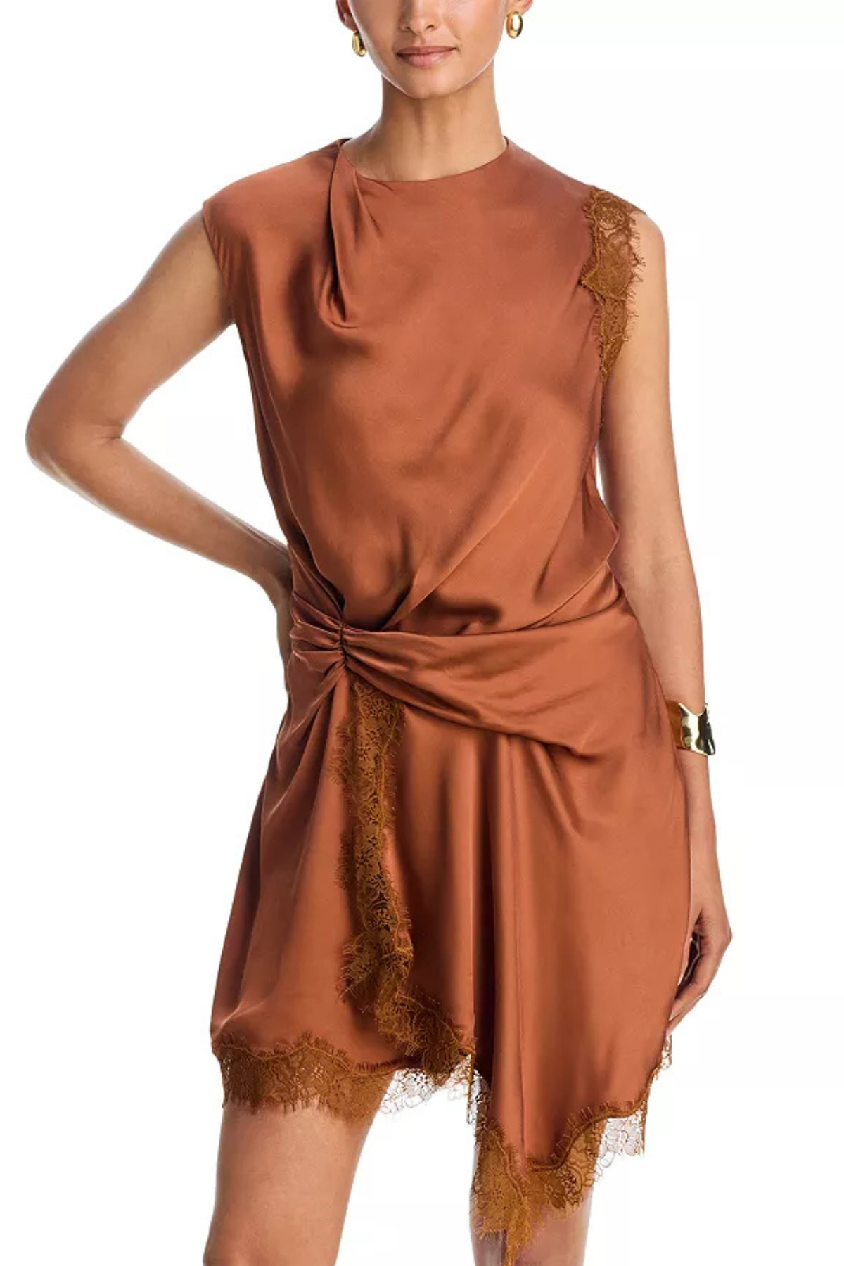 A.L.C. Dion Dress - Light Chestnut