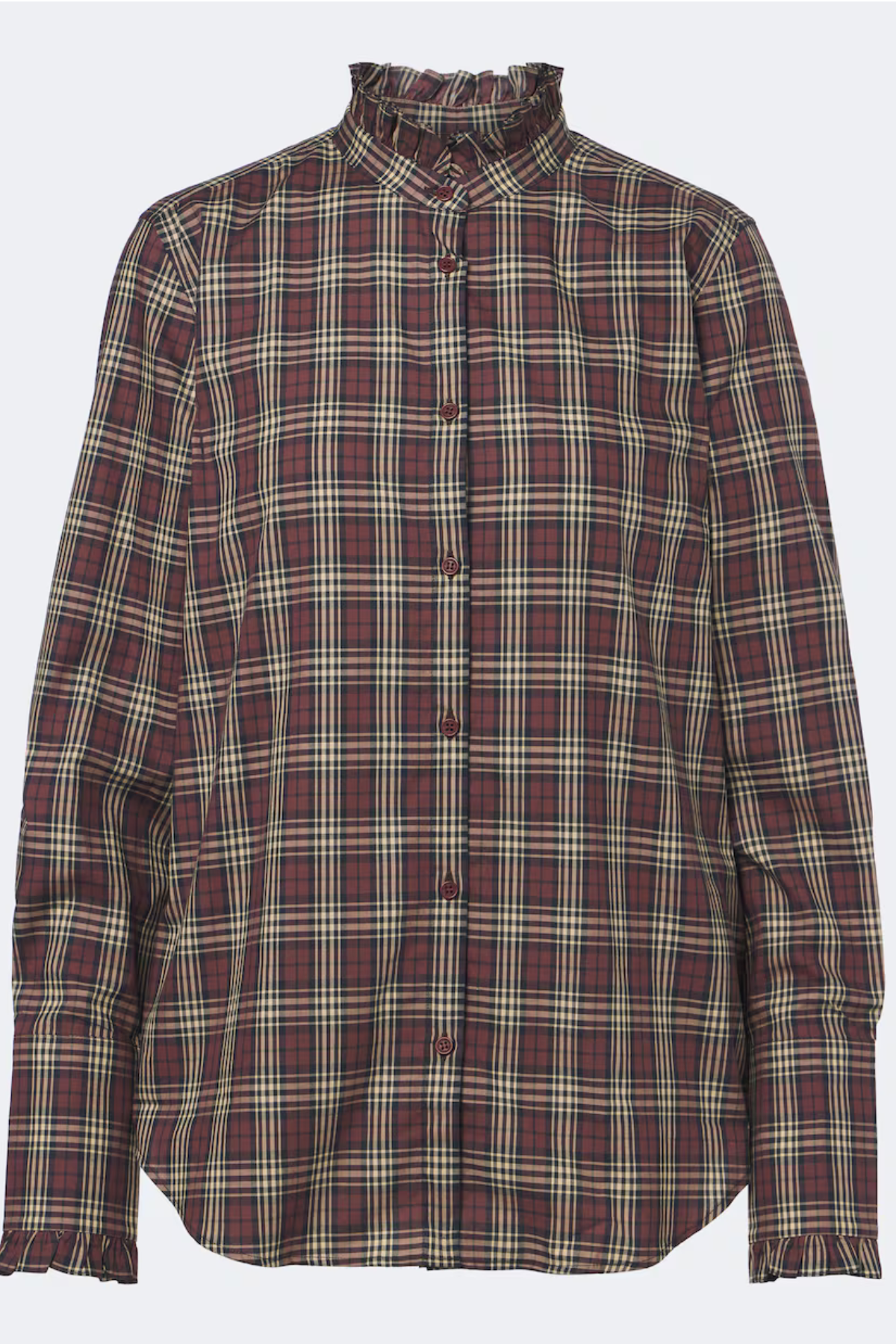 Nili Lotan Elio Shirt - Rustic Check