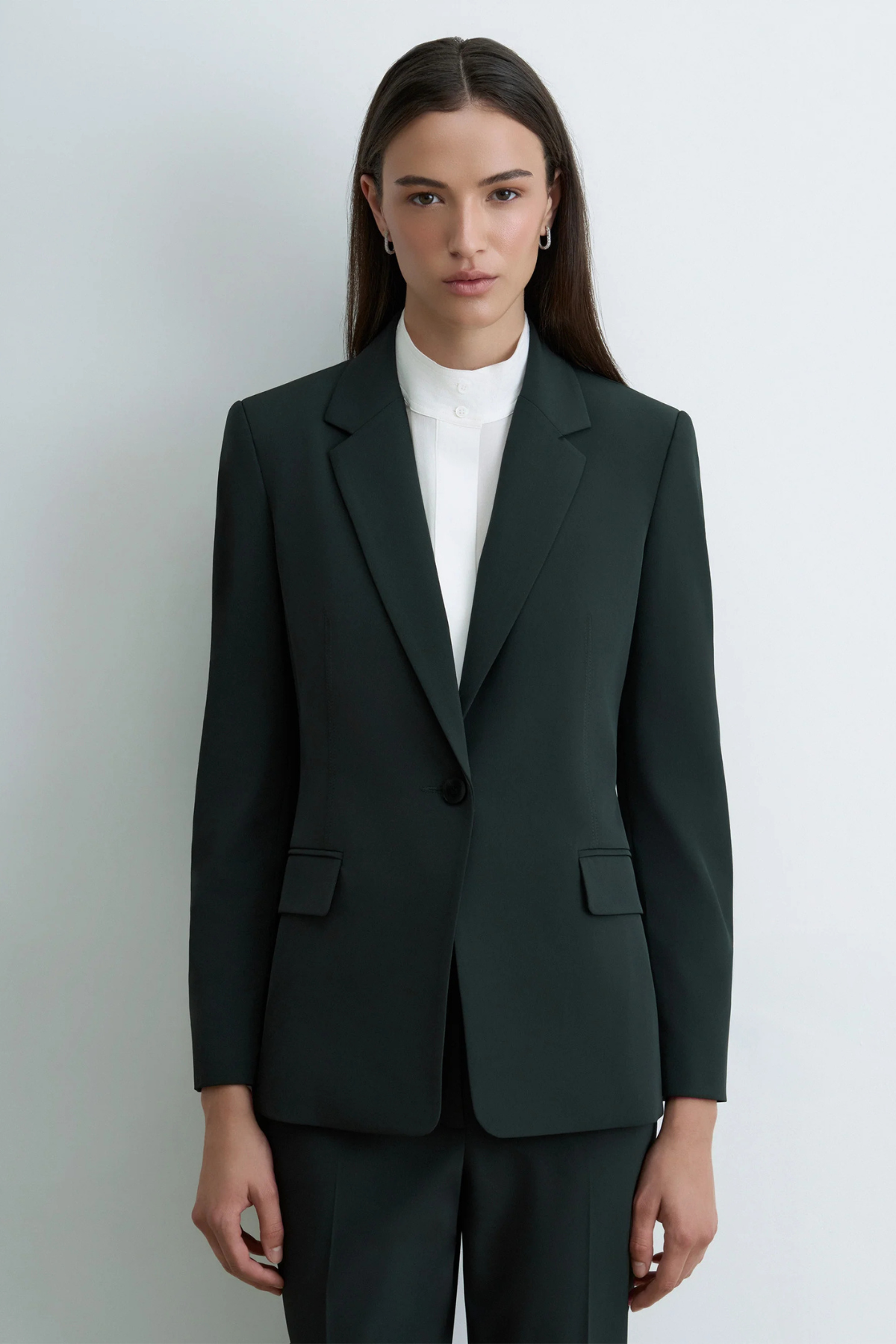 Judith & Charles Tribeca Jacket - Deep Green