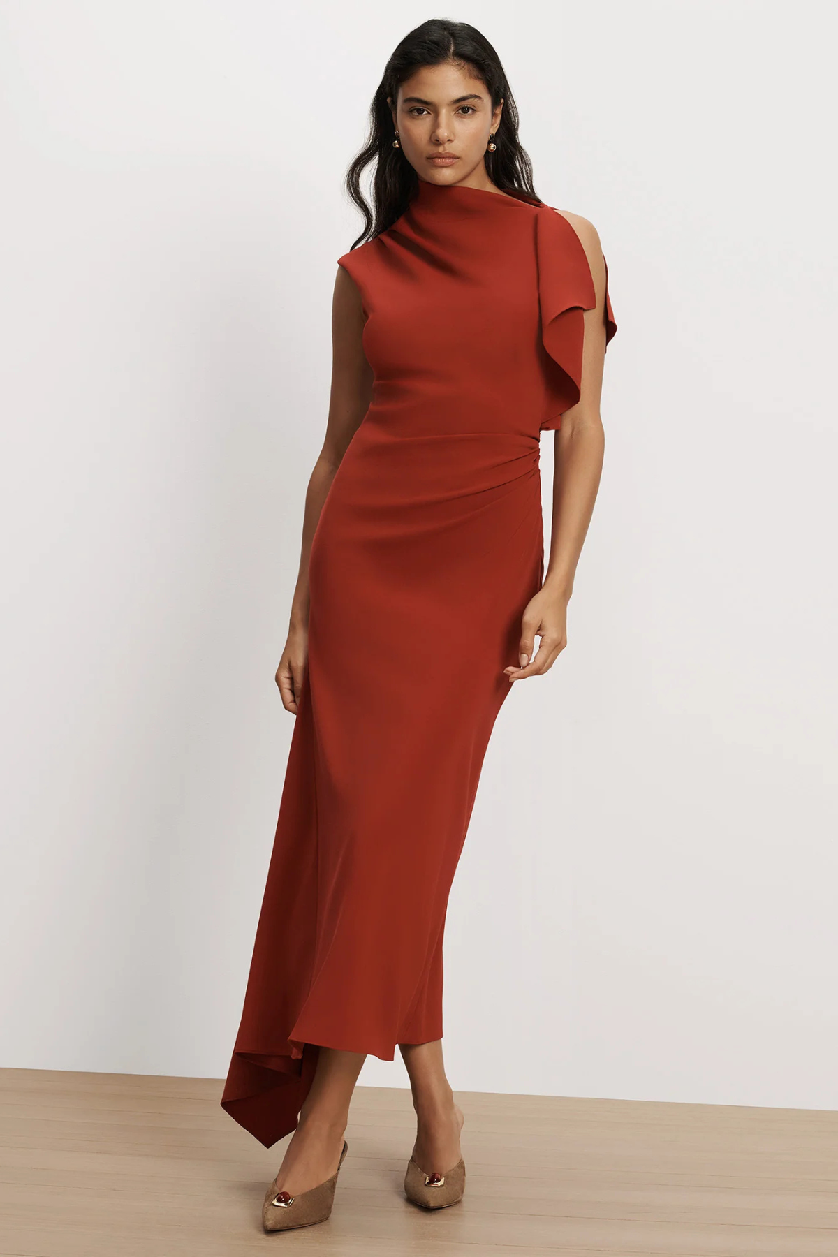 Veronica Beard Brett Dress - Cardinal Red