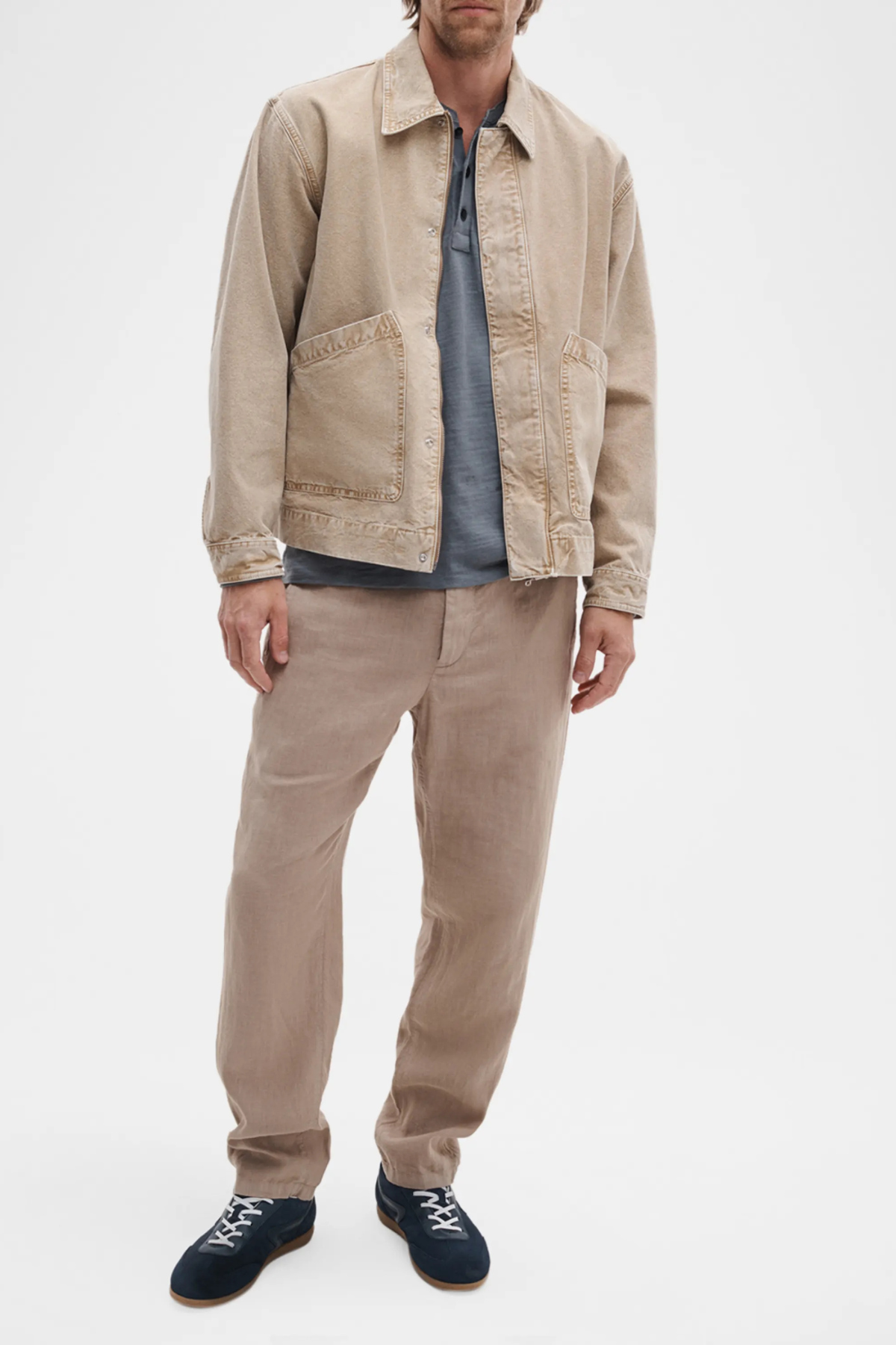 Rag & Bone Men's Evan Elasticated Trouser - Wolf Grey