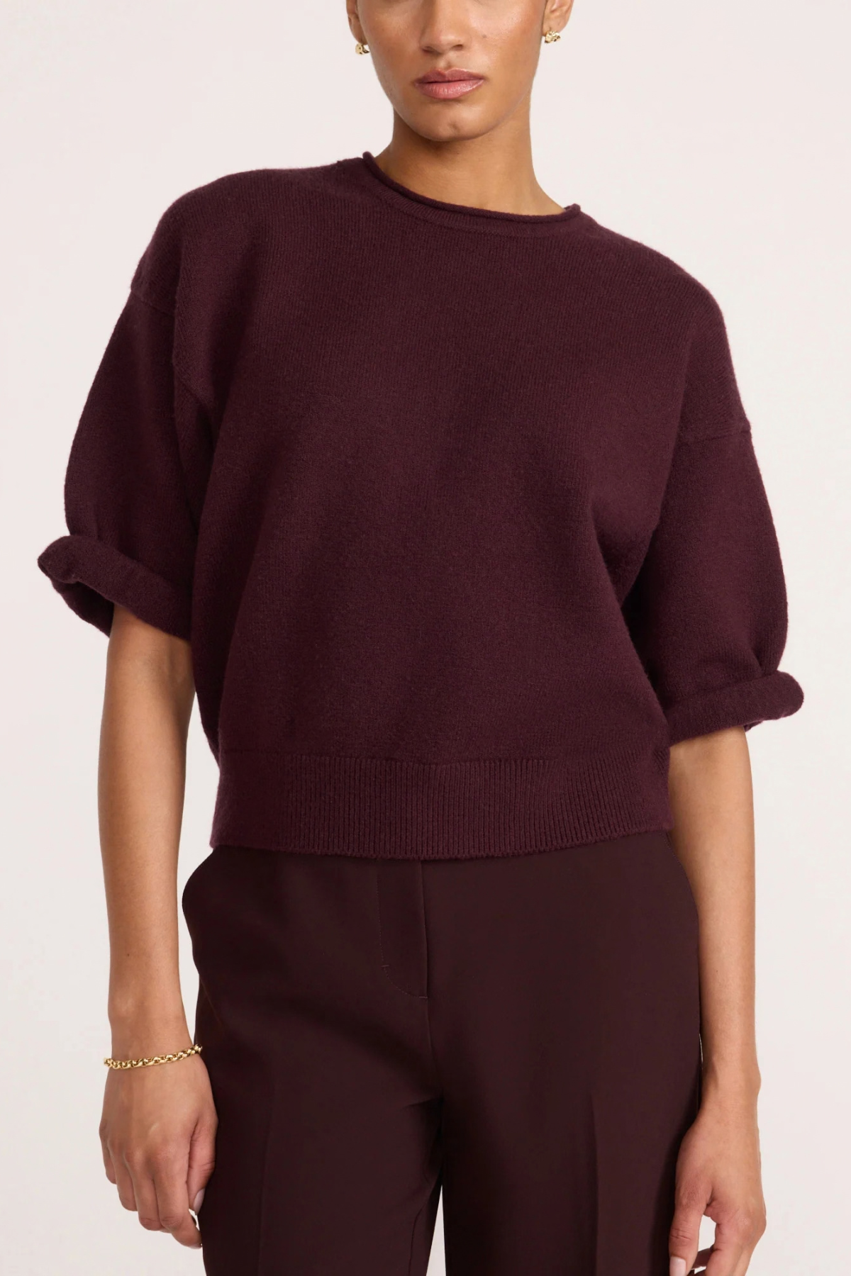 Brochu Walker The Olive Sweatshirt - Aubergine