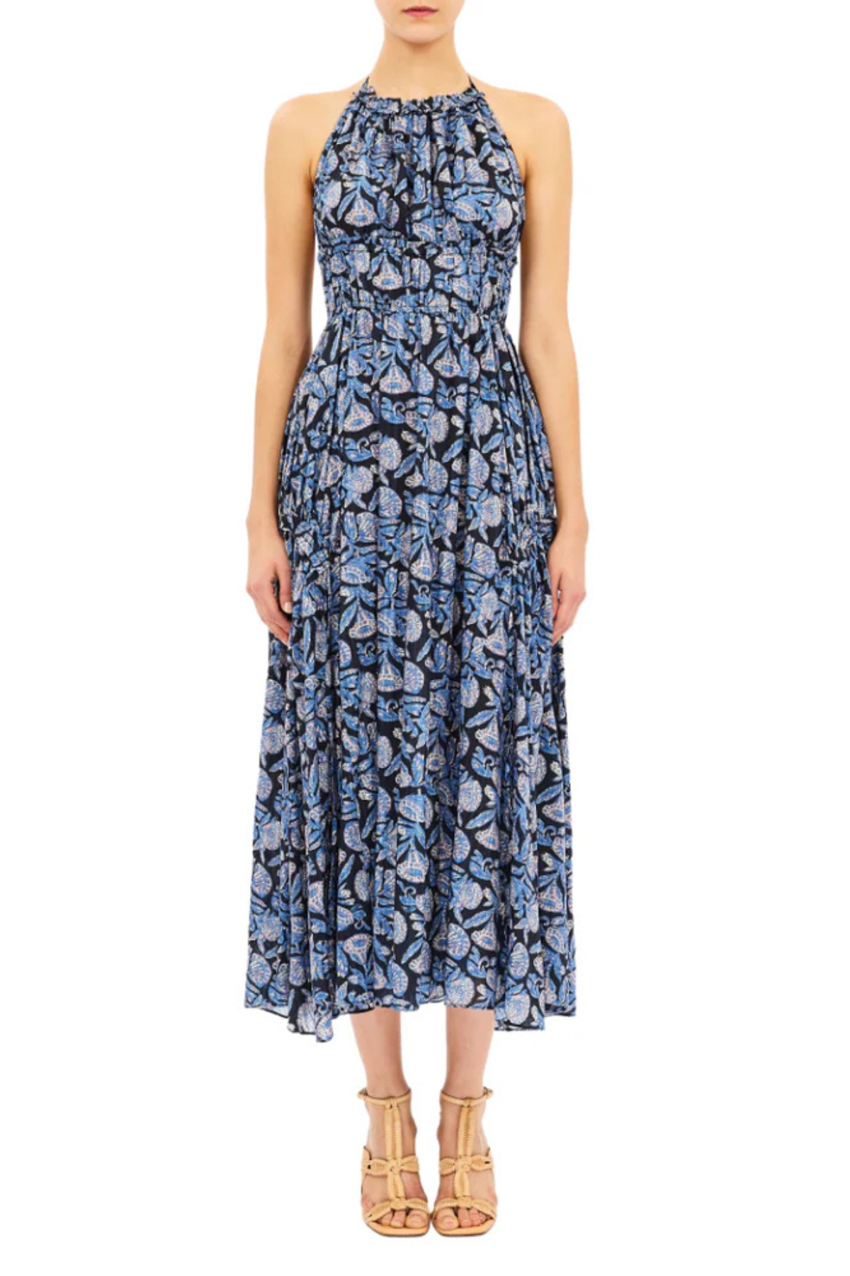 Ulla Johnson Anelise Halter Midi Dress
