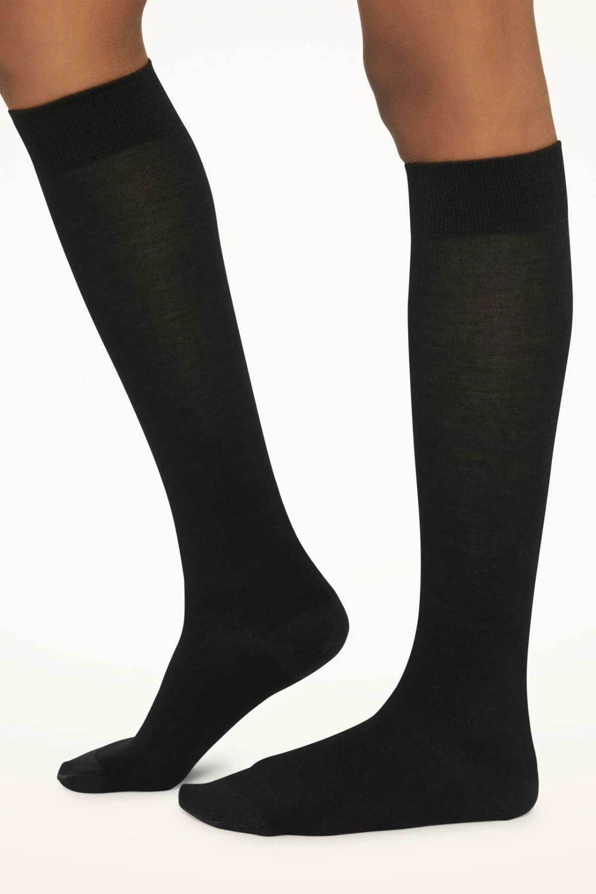 Wolford Merino Knee High Socks - Black