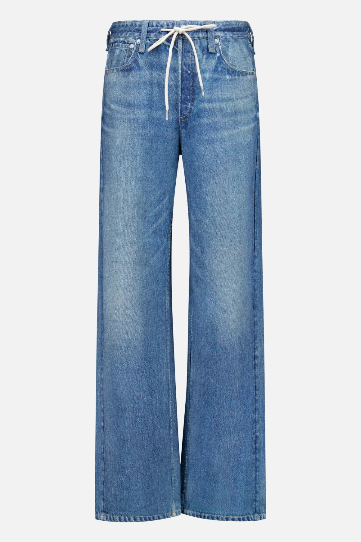 Rag & Bone Miramar Terry Drawcord Wide Leg Pant - Ellis