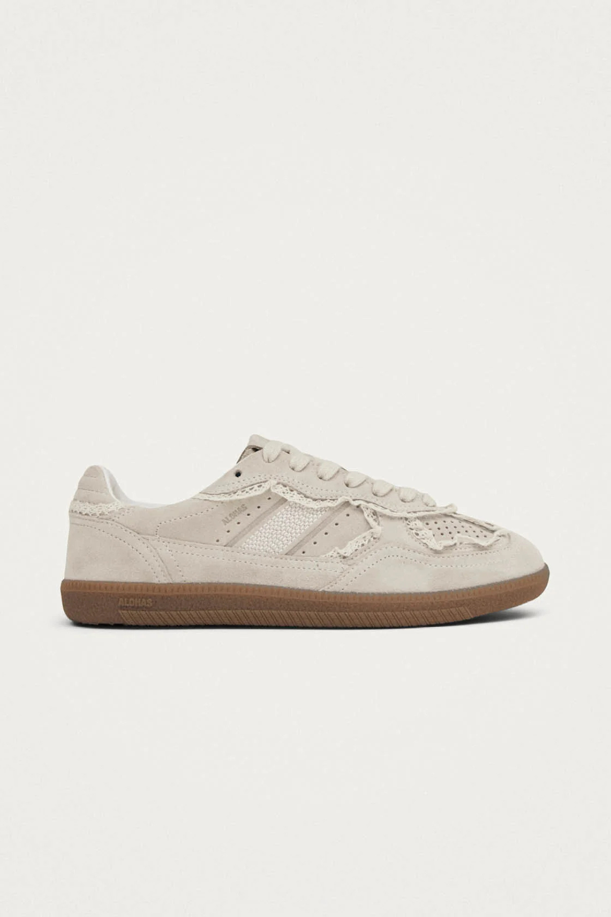 ALOHAS TB.490 Crochet Leather Sneakers - Crochet Cream