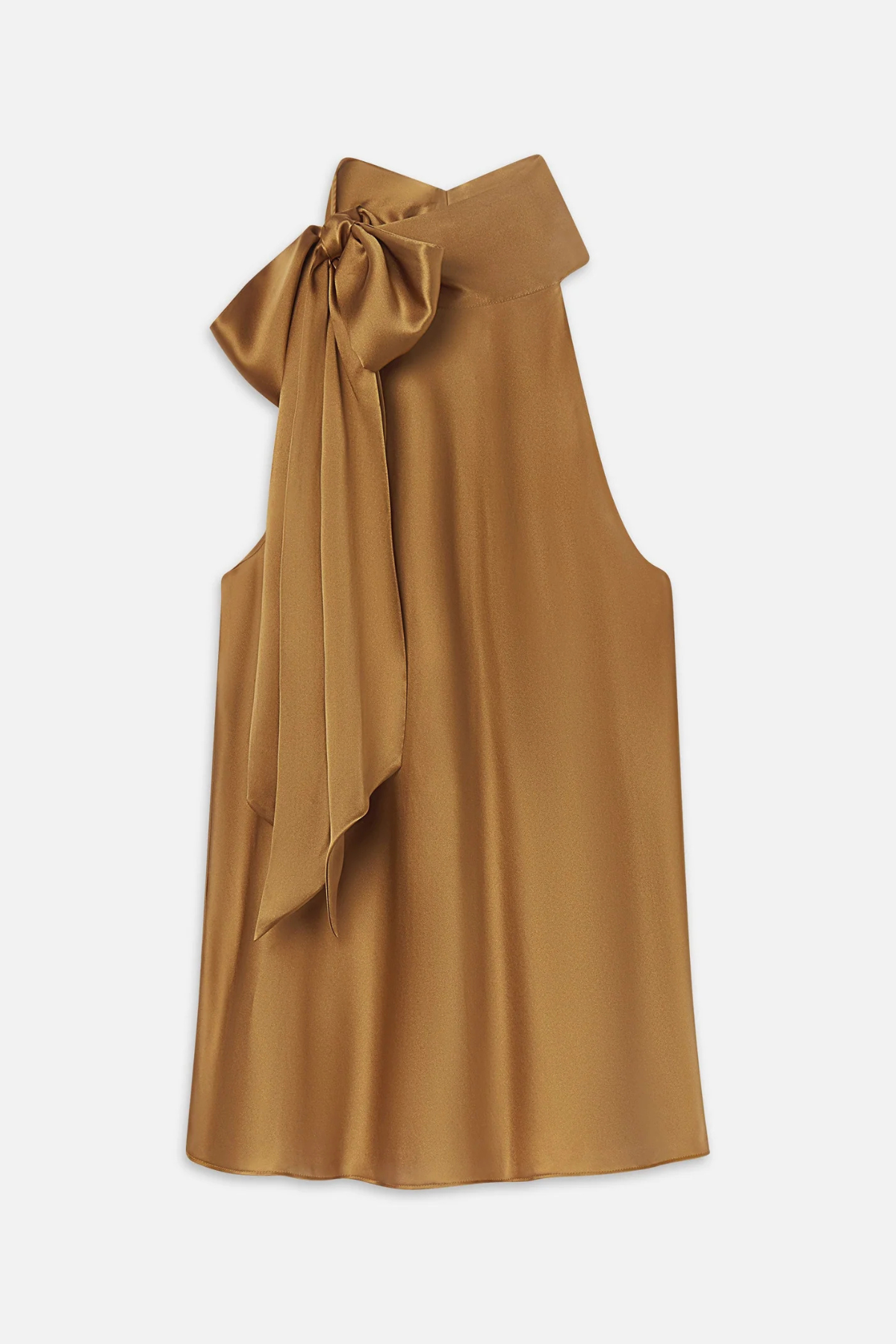 Frame The Ribbon Top - Dark Gold