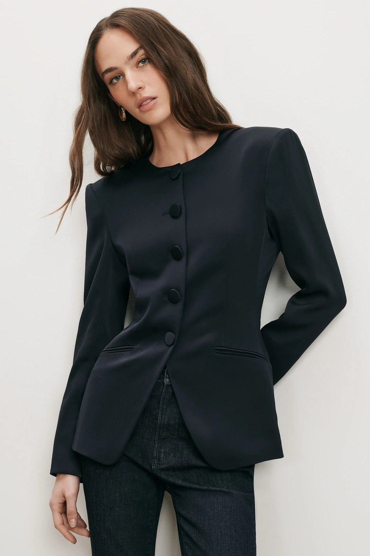 Veronica Beard Wryllen Jacket - Navy