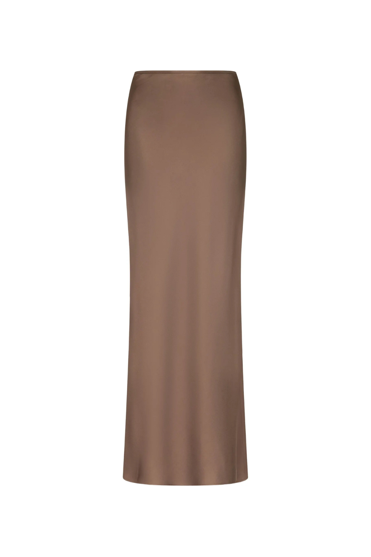 Loulou de Saison Eli A-Line Maxi Skirt - Dark Brown