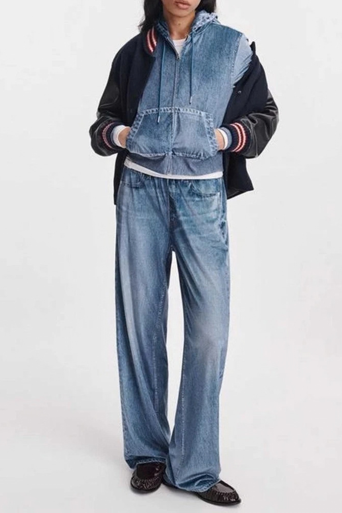 Rag & Bone Miramar Velvet Wide Pull On - Sutton