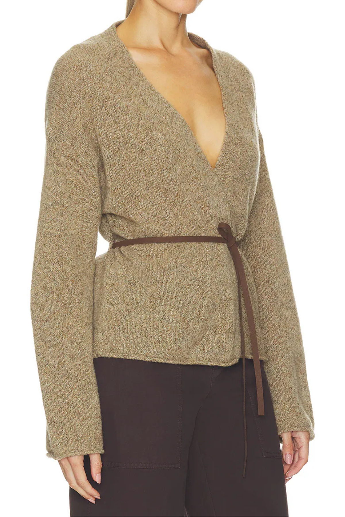 Velvet Alina Cardigan - Timber