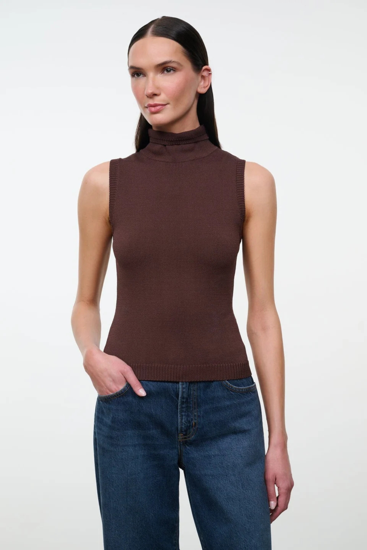 Staud Montclair Top - Earth